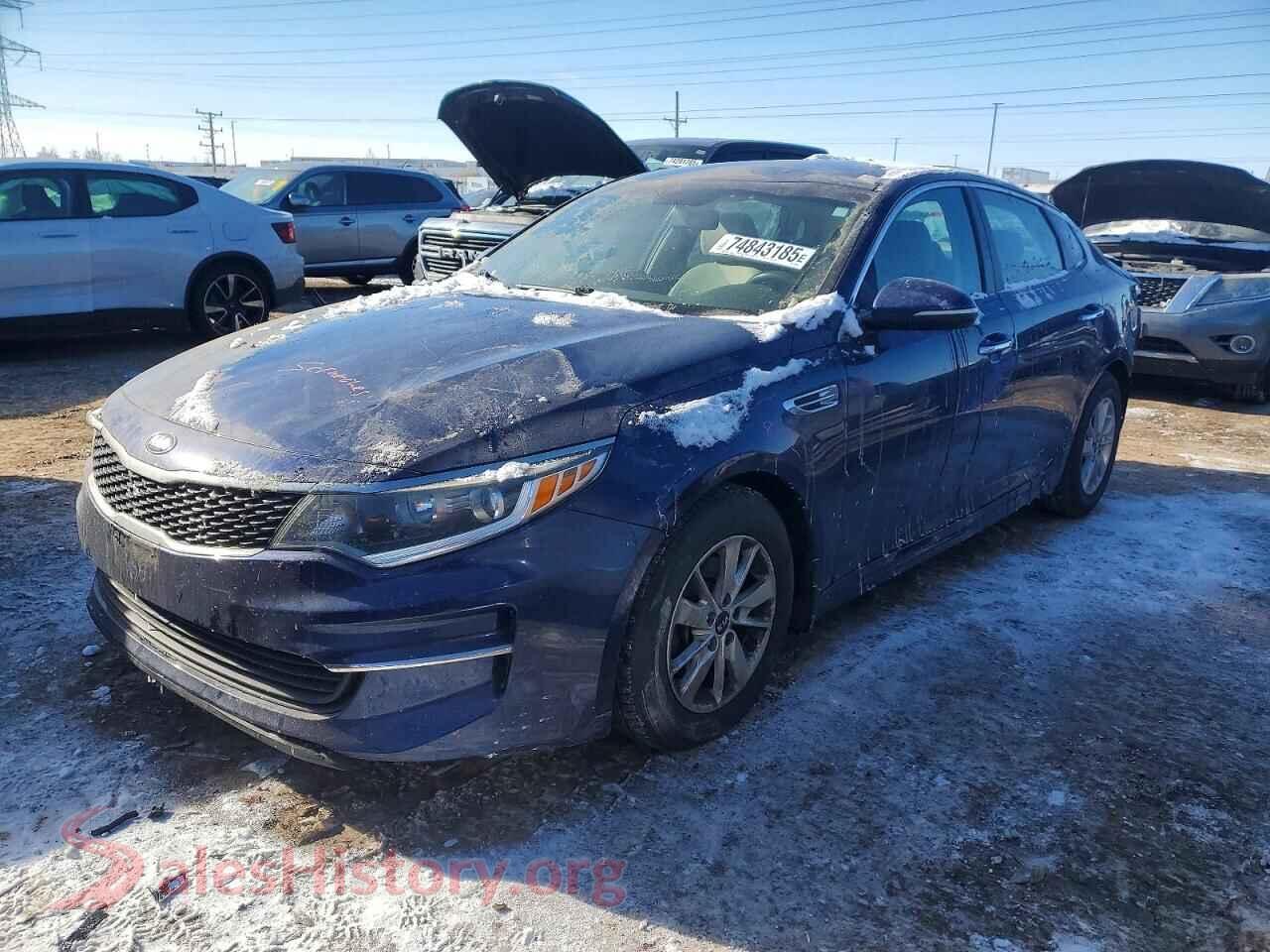 2017 KIA OPTIMA — VIN 5XXGT4L30HG152096