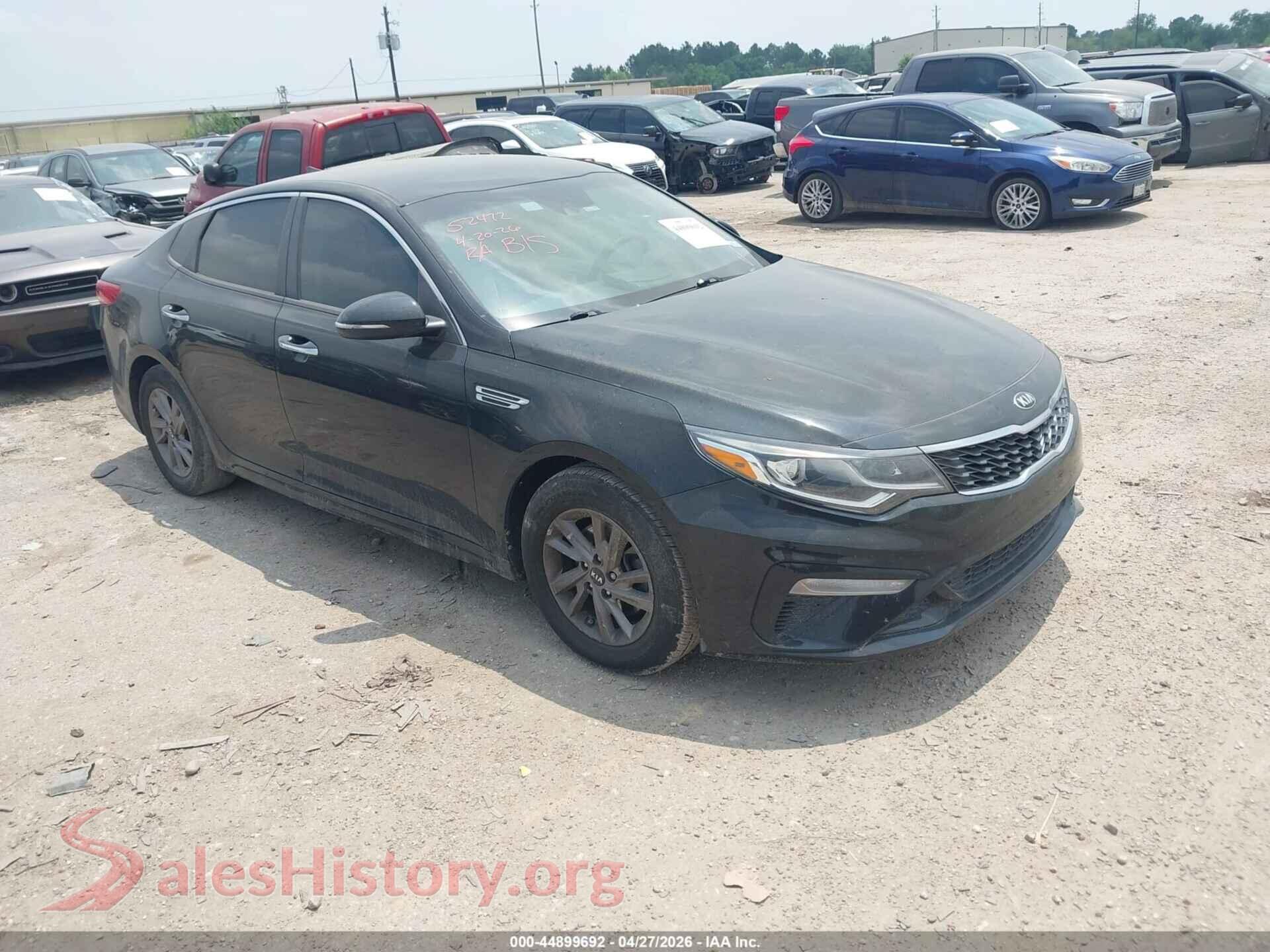 2020 KIA OPTIMA — VIN 5XXGT4L30LG439236