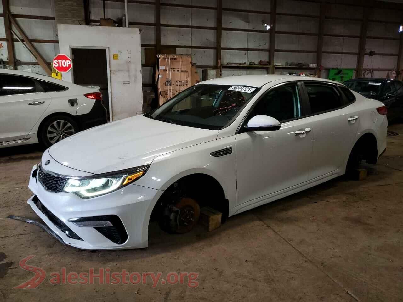 2019 KIA OPTIMA — VIN 5XXGT4L31KG374203