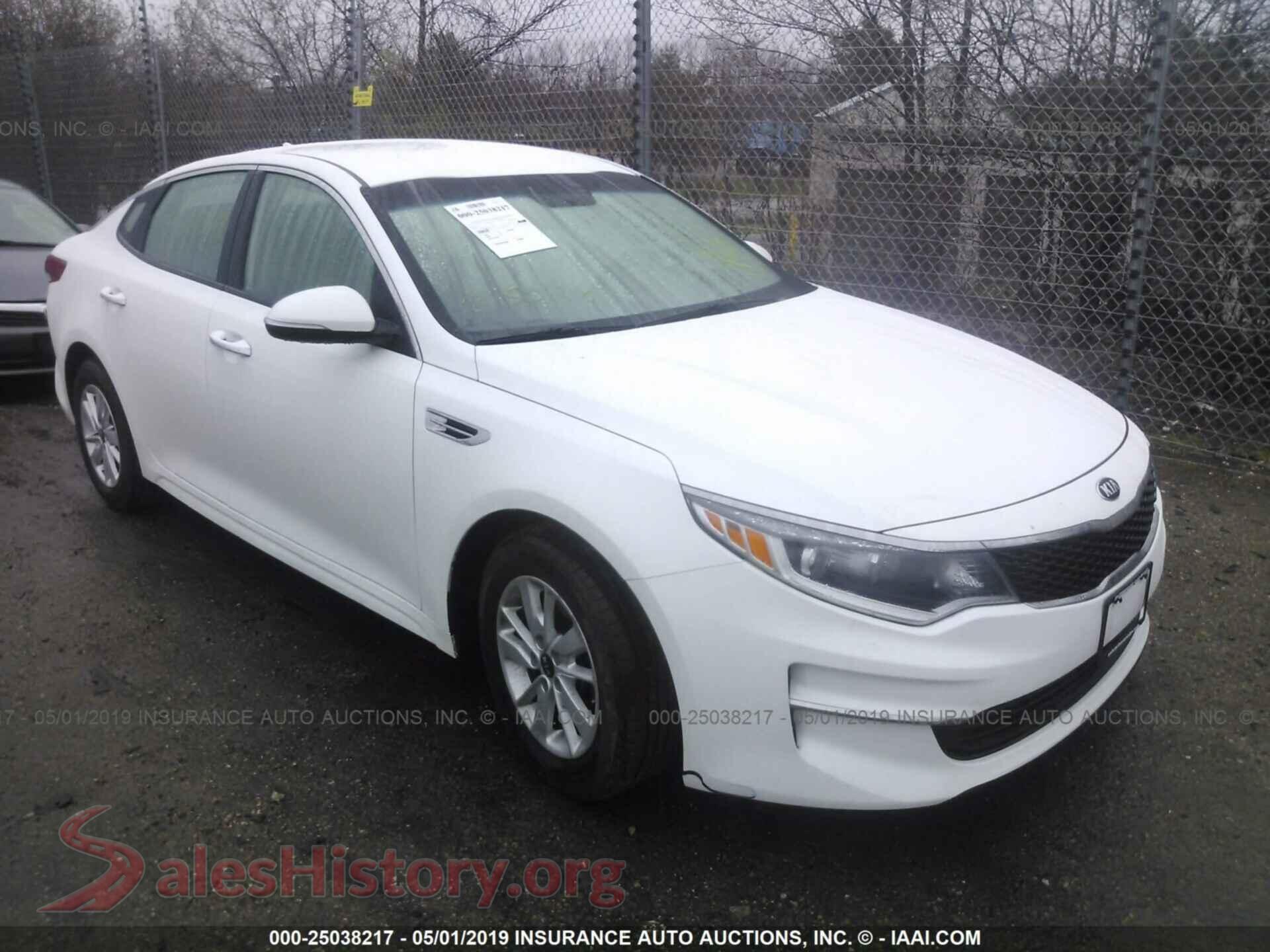 2016 KIA OPTIMA — VIN 5XXGT4L36GG111132