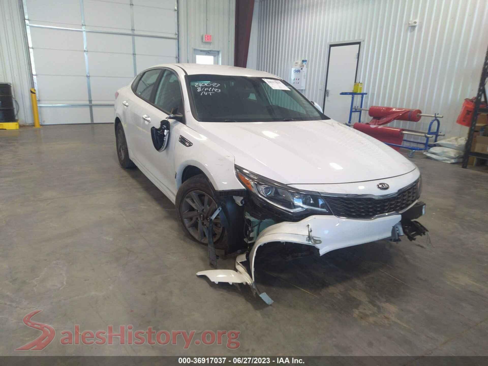2020 KIA OPTIMA — VIN 5XXGT4L36LG420318