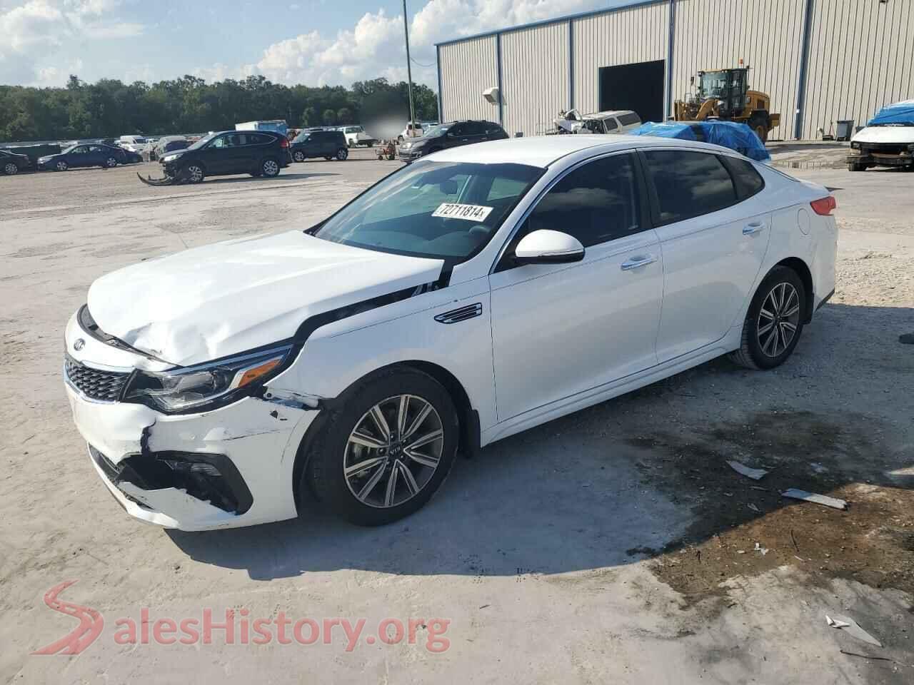 2019 KIA OPTIMA — VIN 5XXGT4L37KG351458