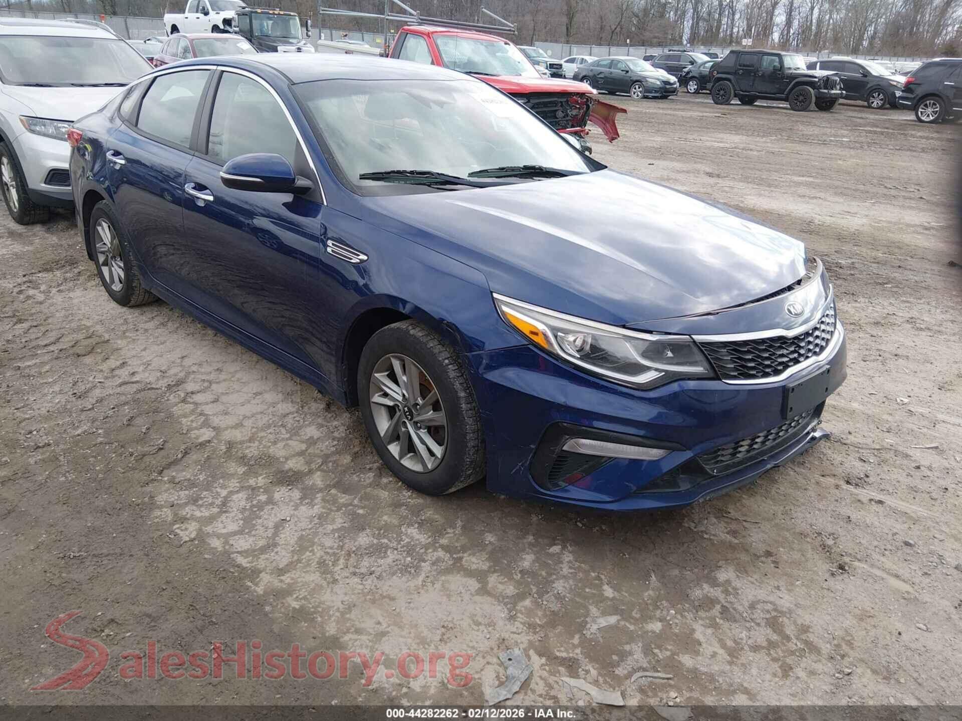 2019 KIA OPTIMA — VIN 5XXGT4L38KG306576