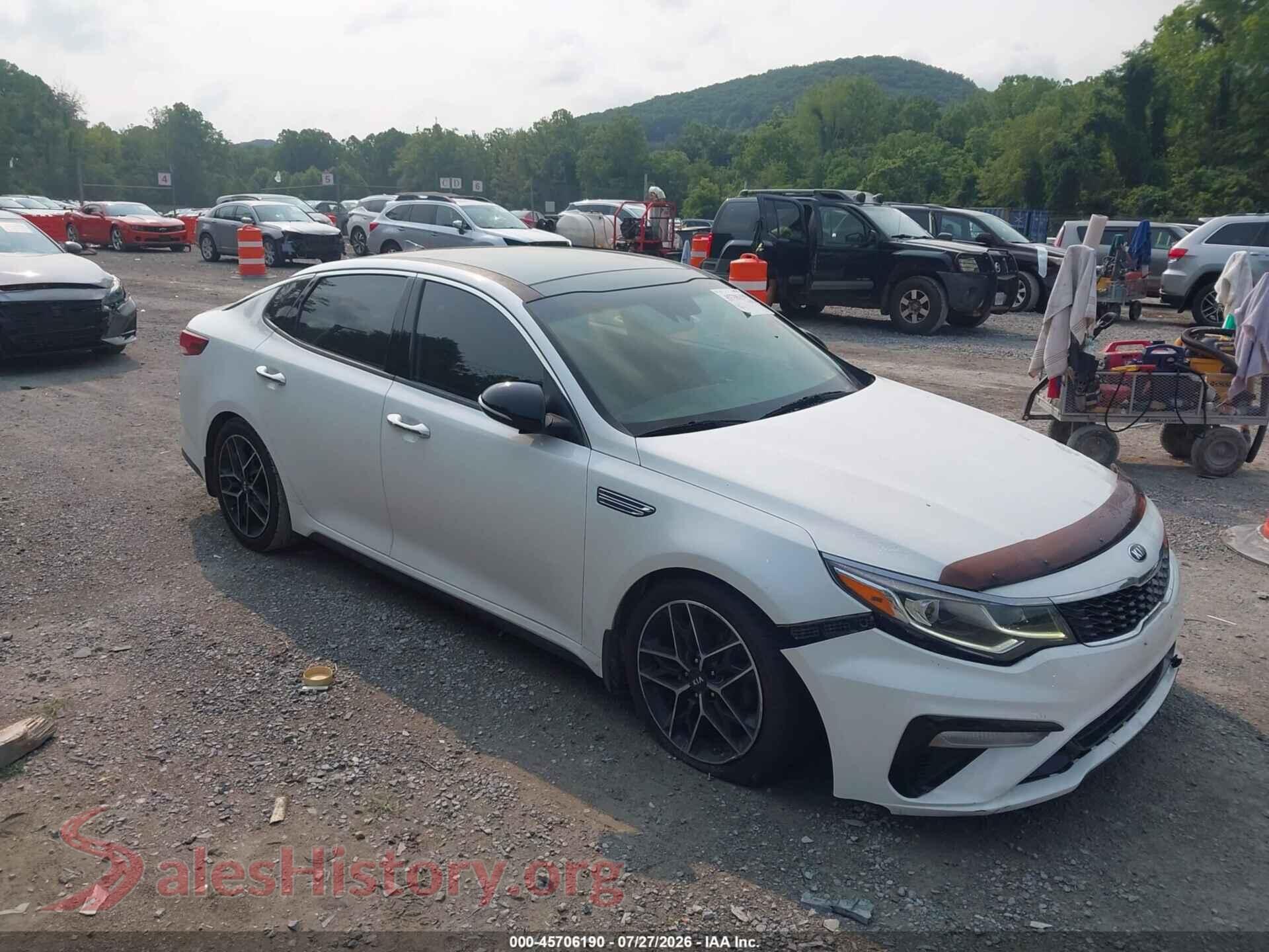 2020 KIA OPTIMA — VIN 5XXGT4L39LG432768