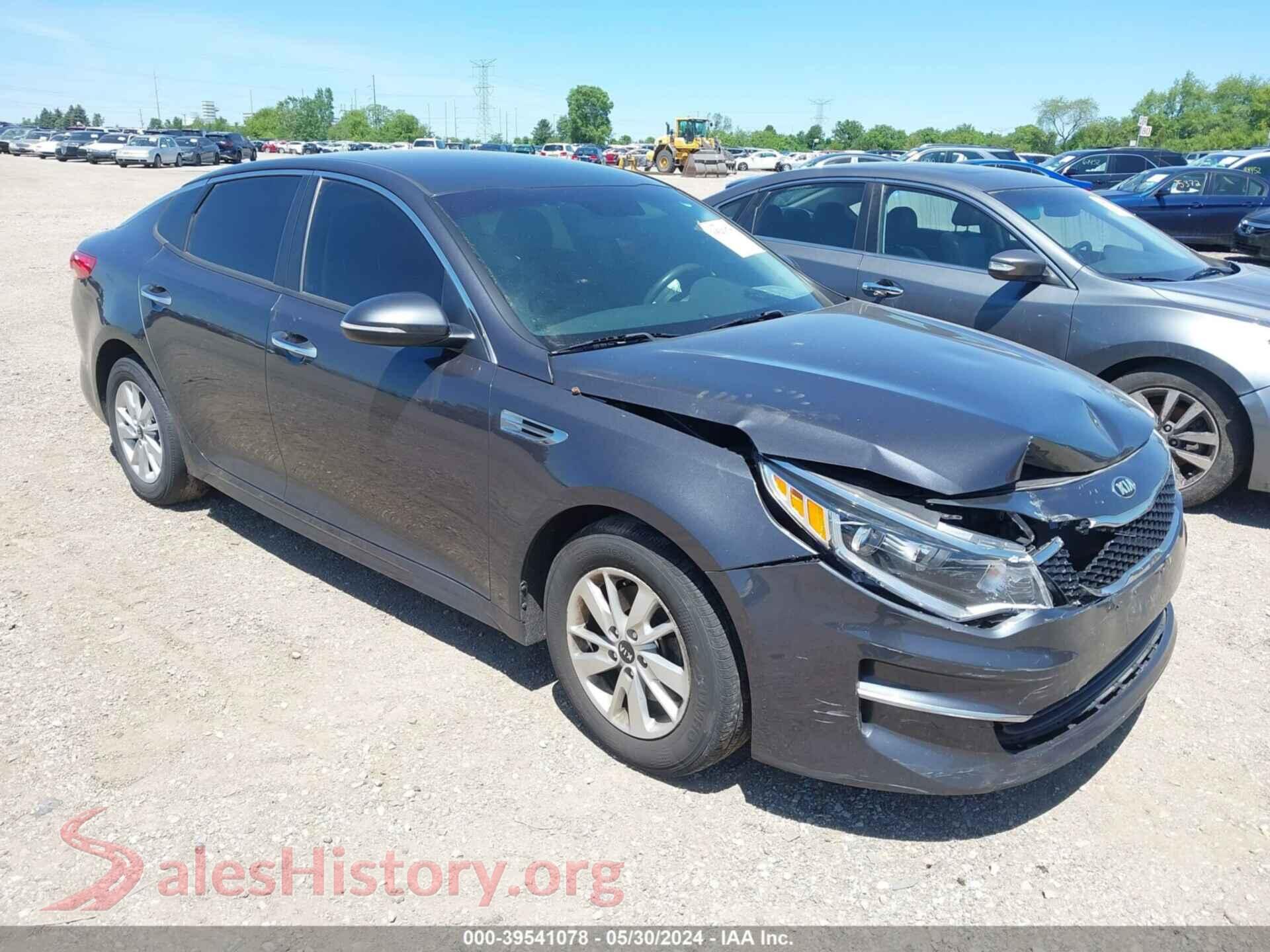2017 KIA OPTIMA — VIN 5XXGT4L3XHG169309