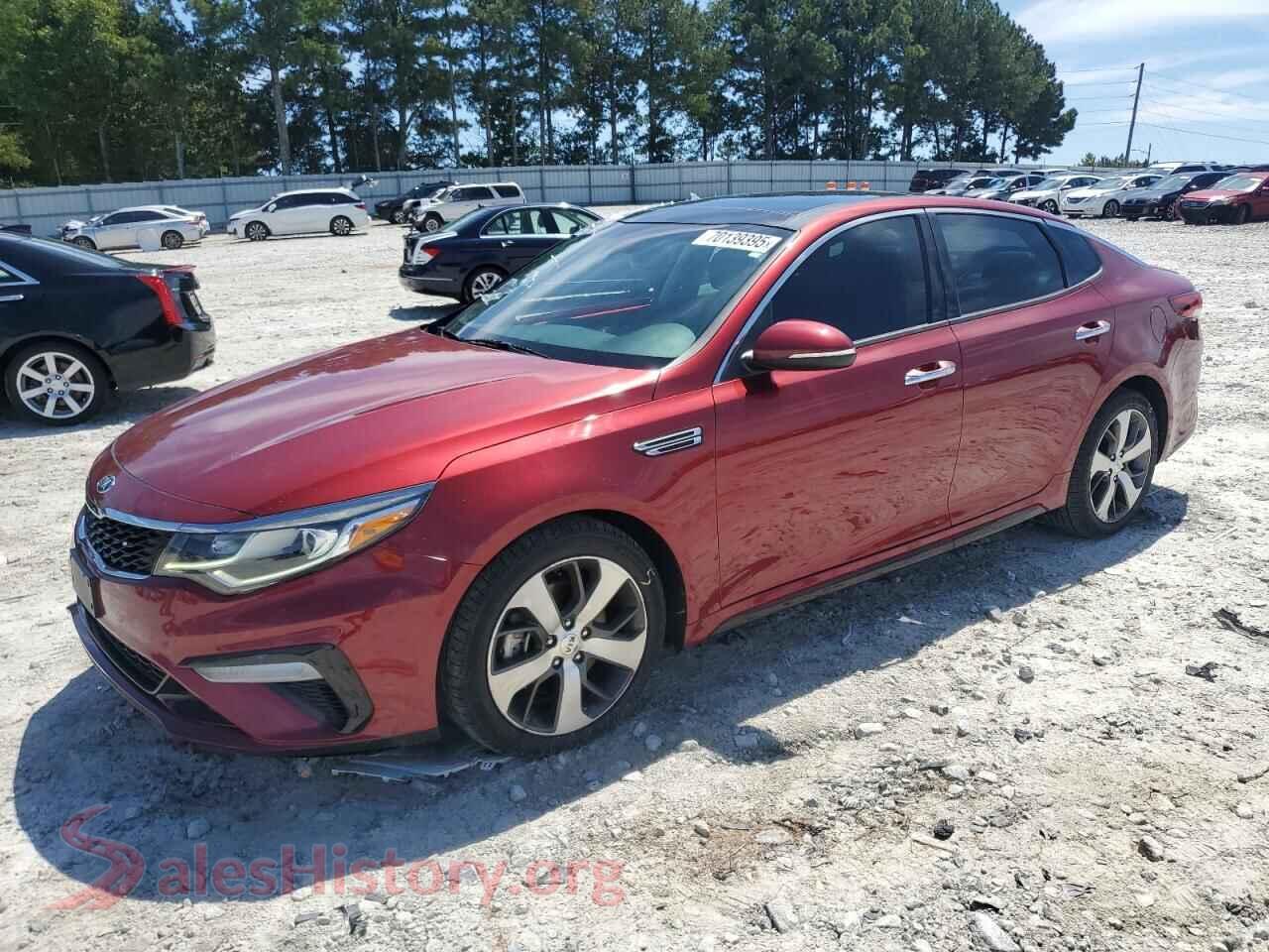 2019 KIA OPTIMA — VIN 5XXGT4L3XKG280255