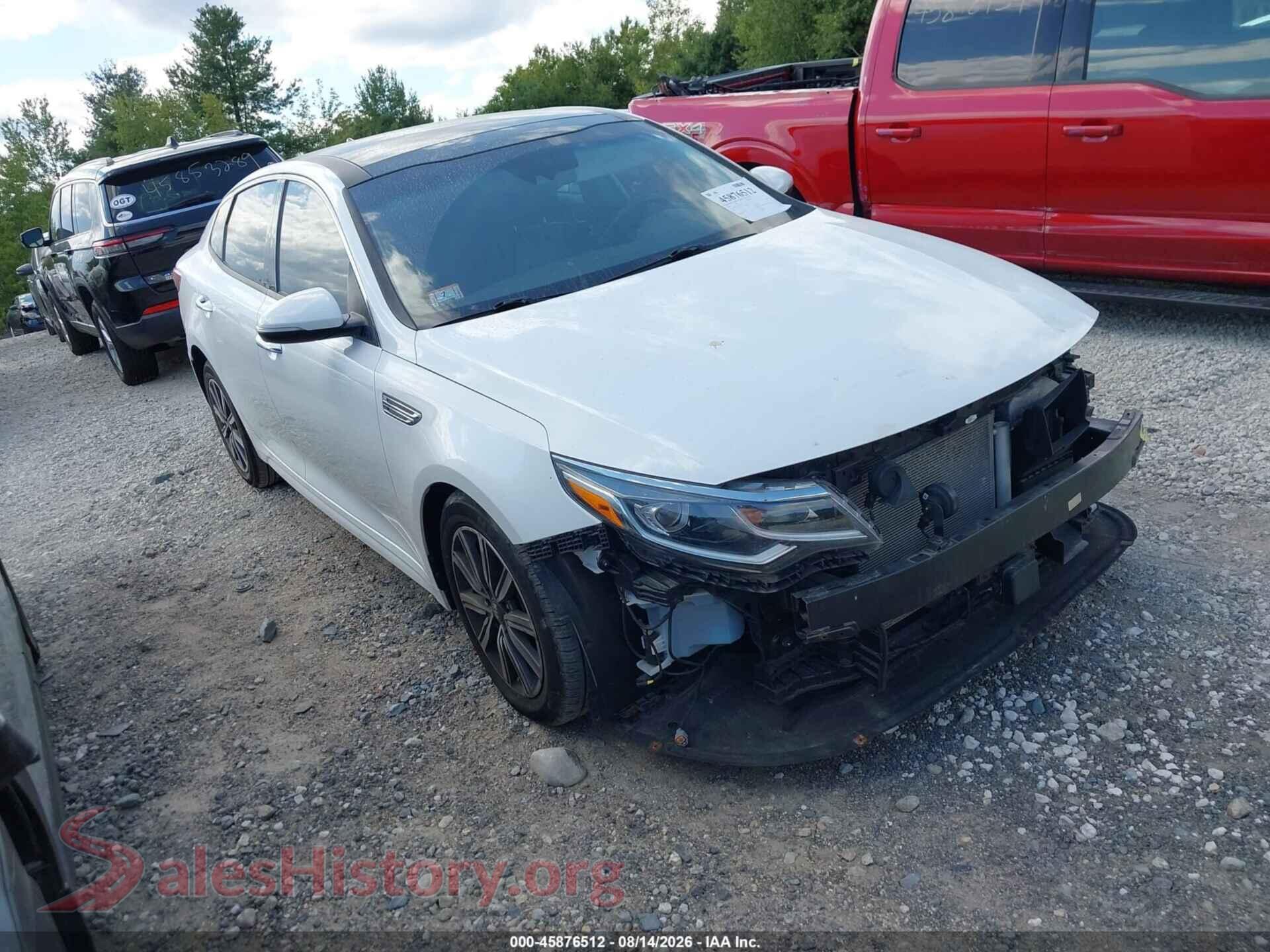 2020 KIA OPTIMA — VIN 5XXGU4L18LG396714