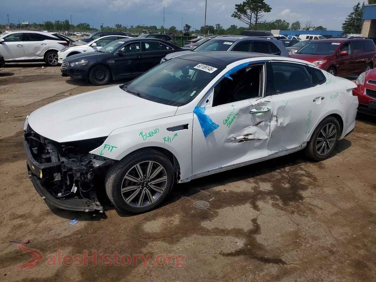 2020 KIA OPTIMA — VIN 5XXGU4L1XLG400603