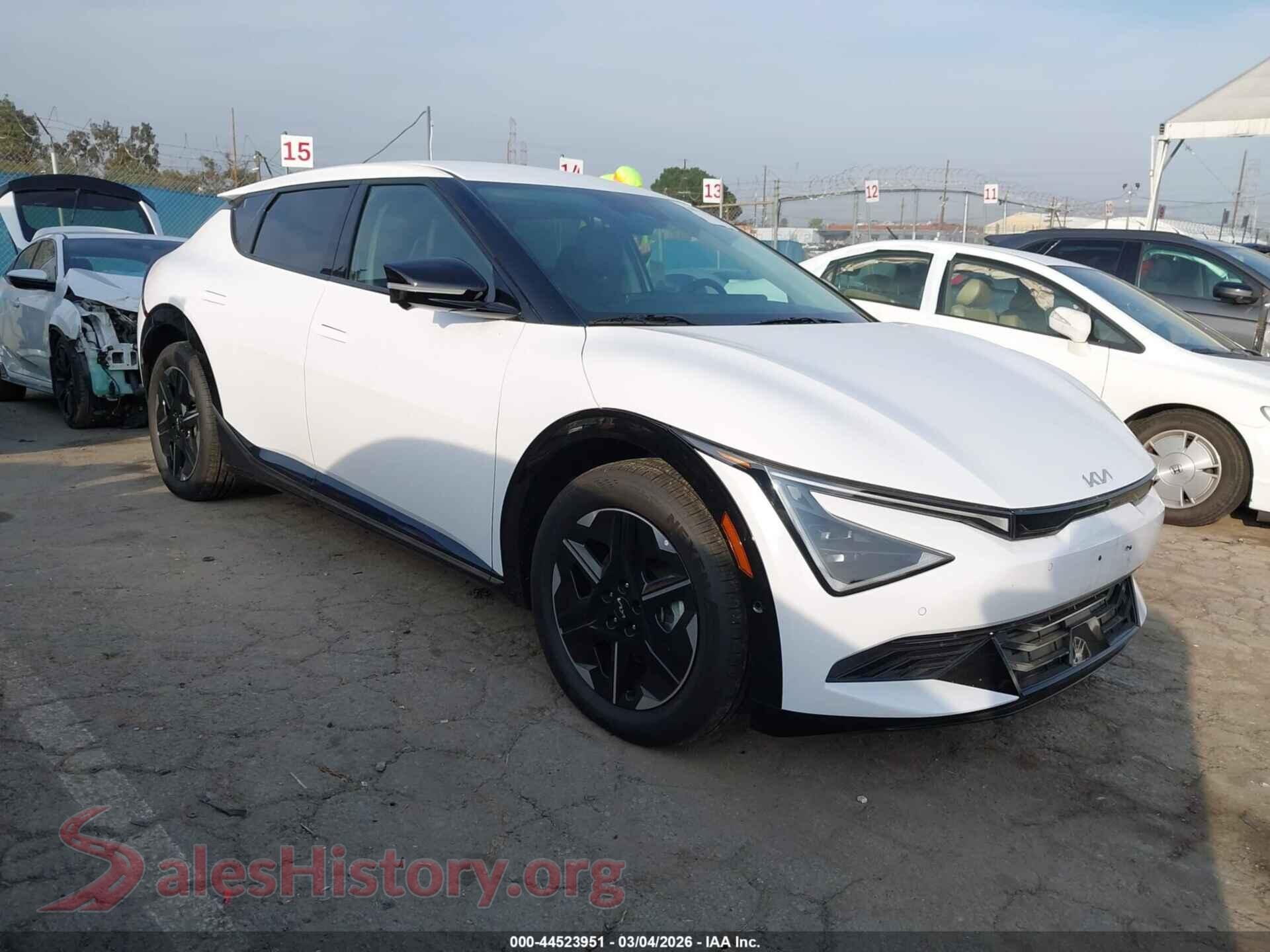 2025 KIA EV6 — VIN 5XYC34JA1SG010911