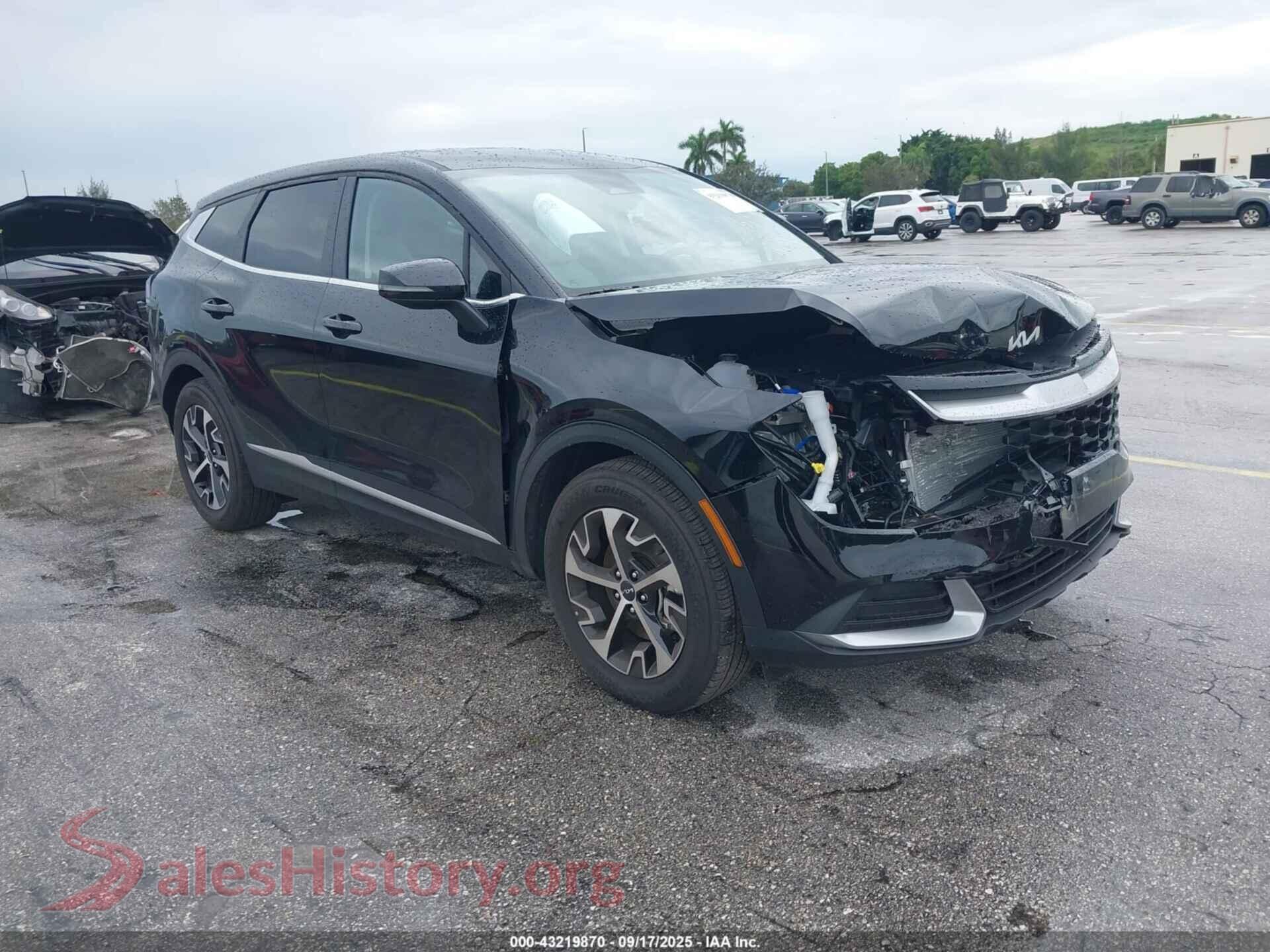 2025 KIA SPORTAGE — VIN 5XYK33DF7SG314578