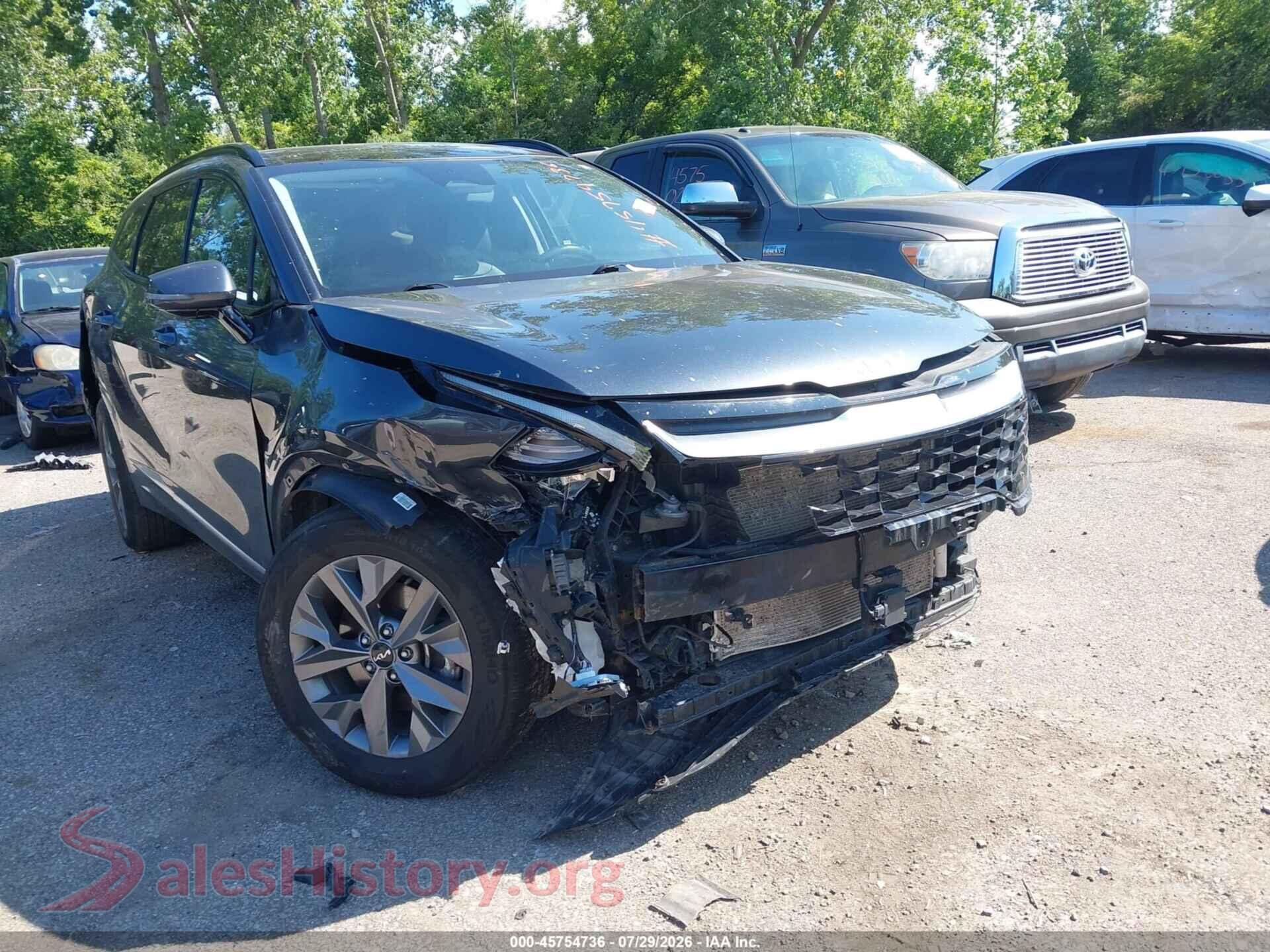 2023 KIA SPORTAGE — VIN 5XYK4CAF1PG023986