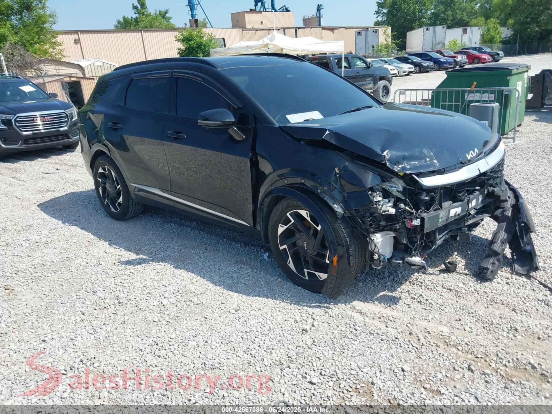 2023 KIA SPORTAGE — VIN 5XYK53AF6PG093755