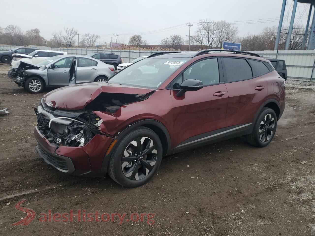 2023 KIA SPORTAGE X — VIN 5XYK6CAF4PG075770