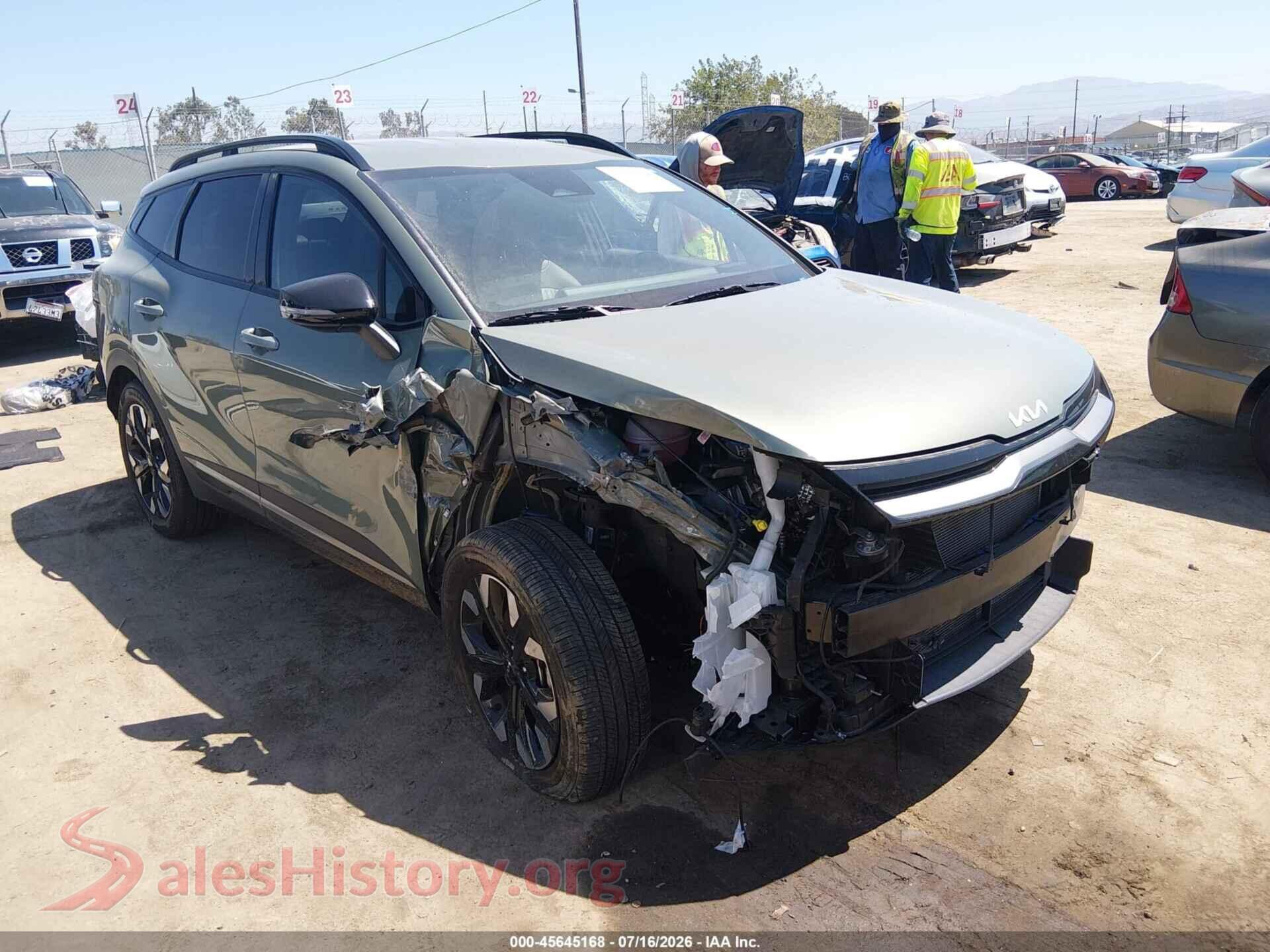 2024 KIA SPORTAGE — VIN 5XYK6CDF4RG179240