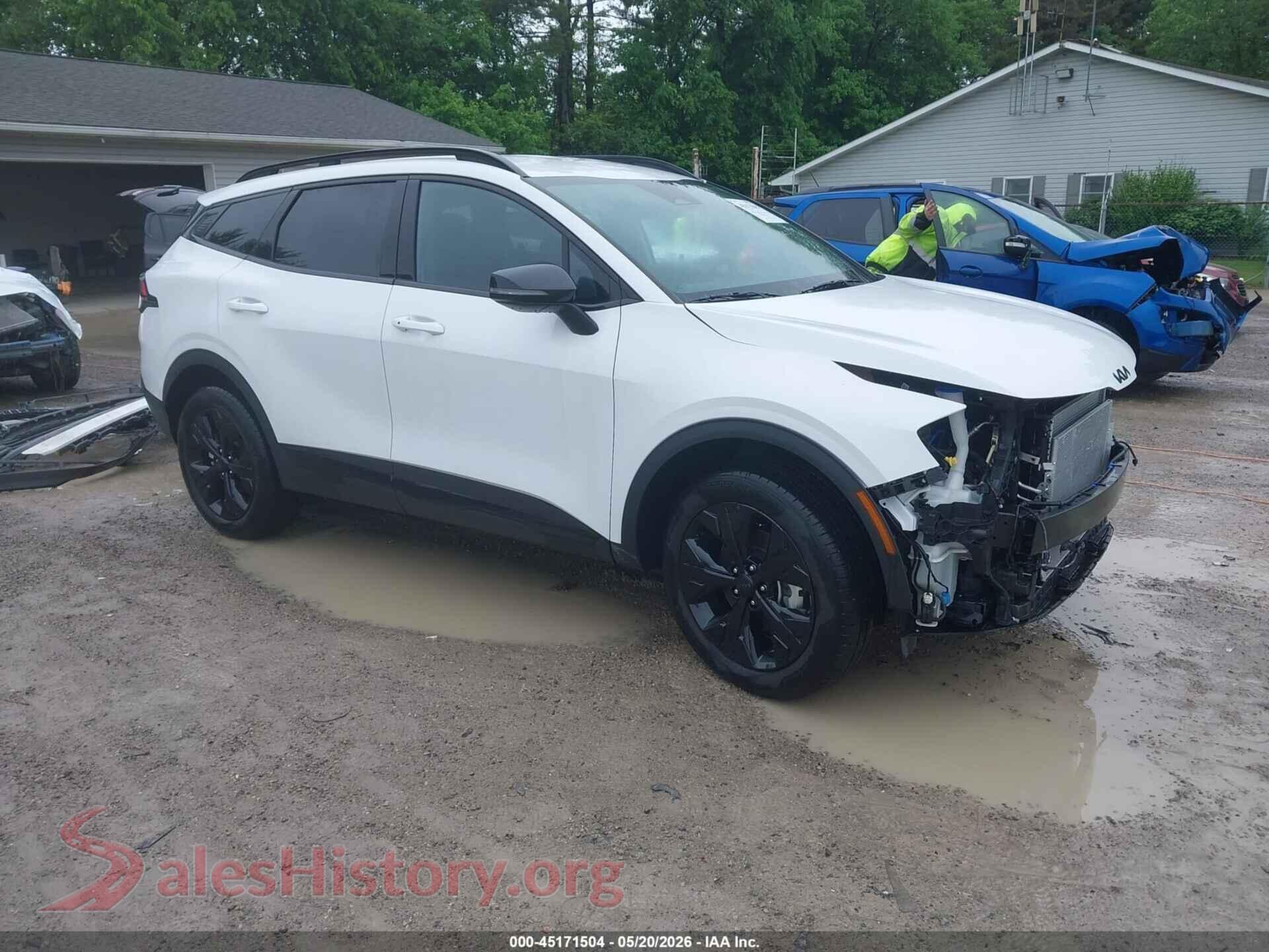 2025 KIA SPORTAGE — VIN 5XYK6CDFXSG238068