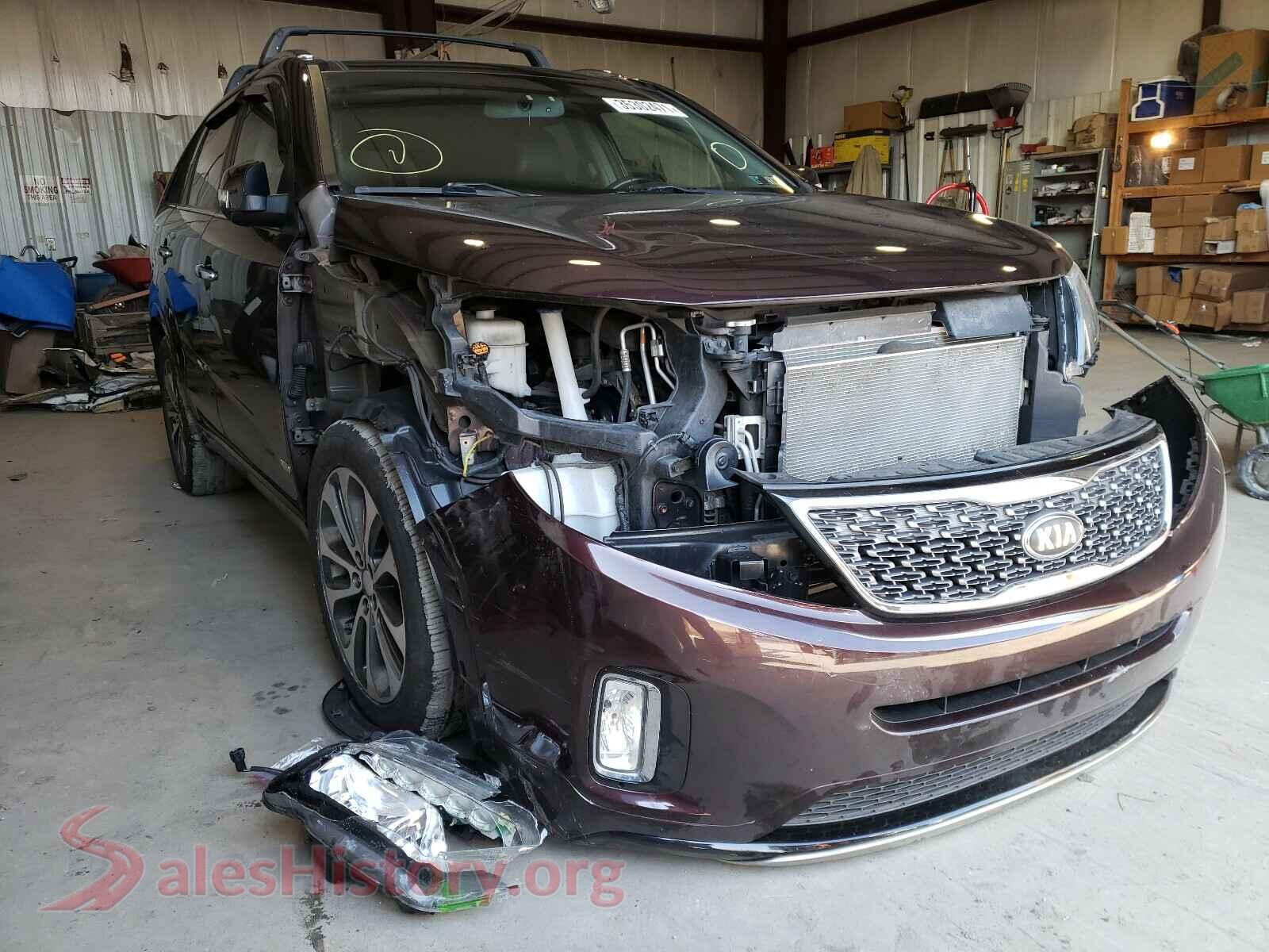 2014 KIA SORENTO — VIN 5XYKWDA78EG538599