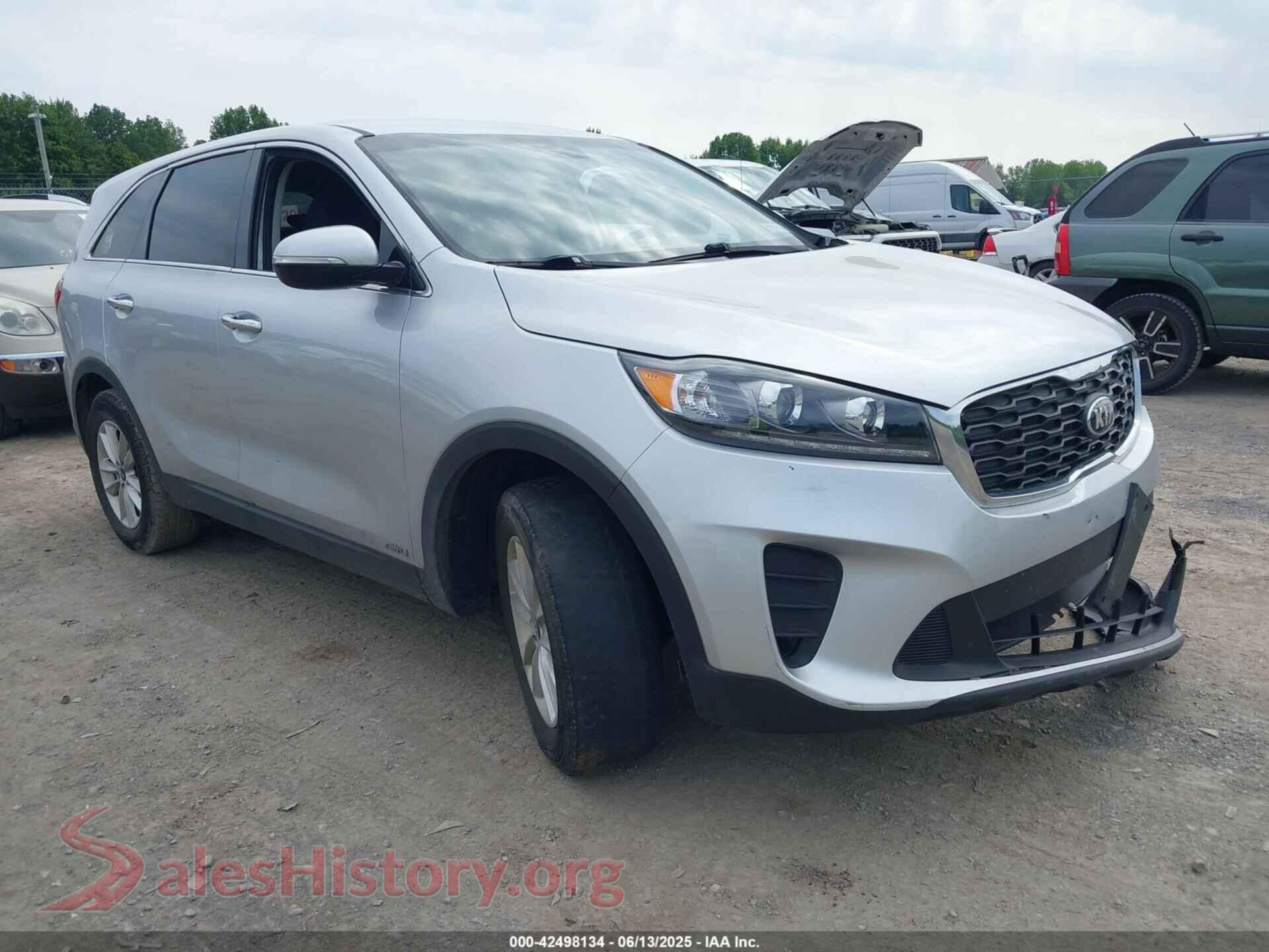 2019 KIA SORENTO — VIN 5XYPGDA36KG559933