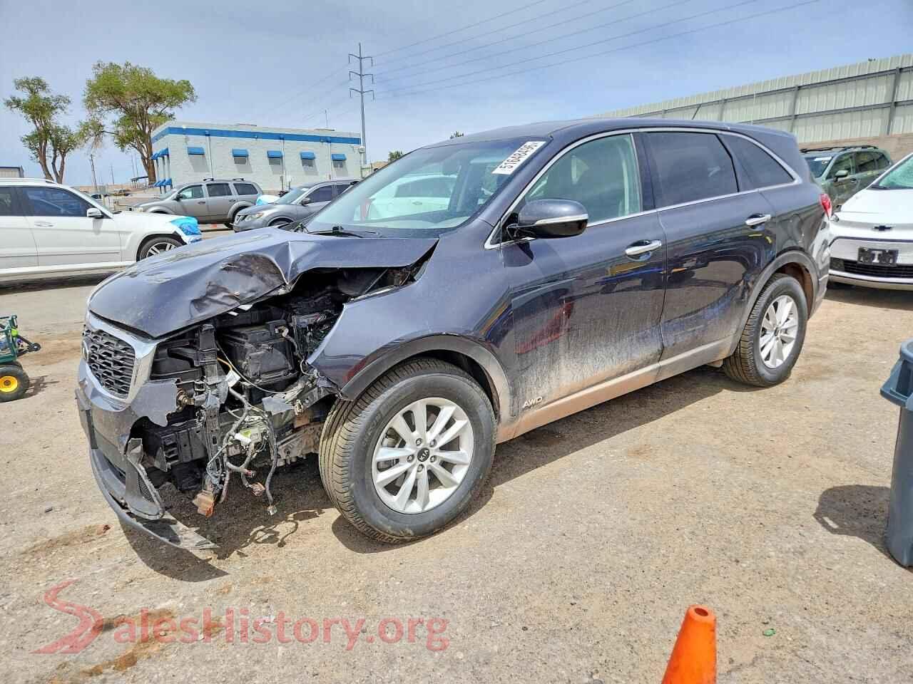 2019 KIA SORENTO — VIN 5XYPGDA56KG495958