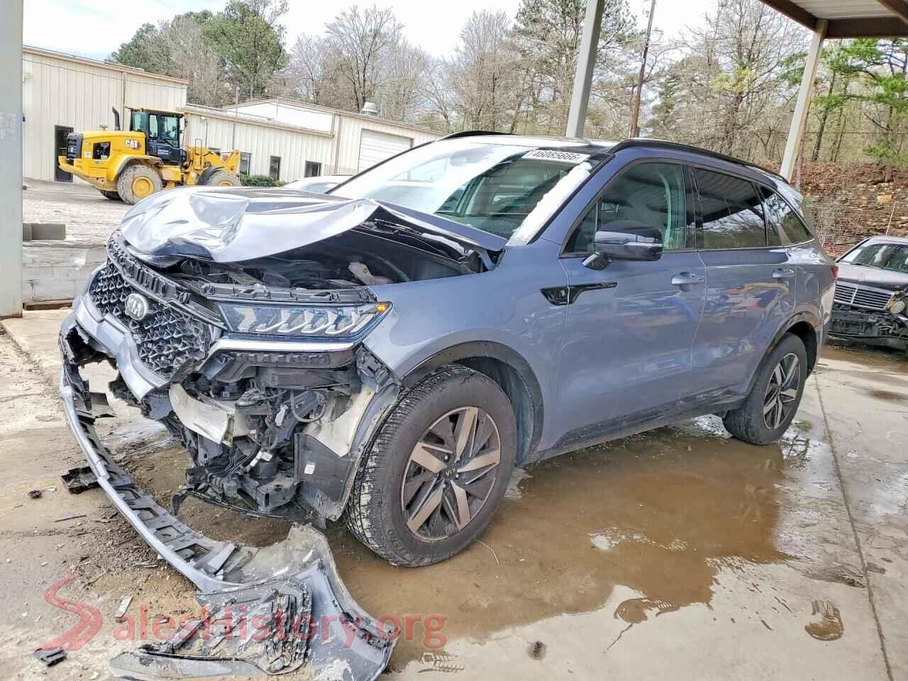 2021 KIA SORENTO — VIN 5XYRL4LC7MG004333