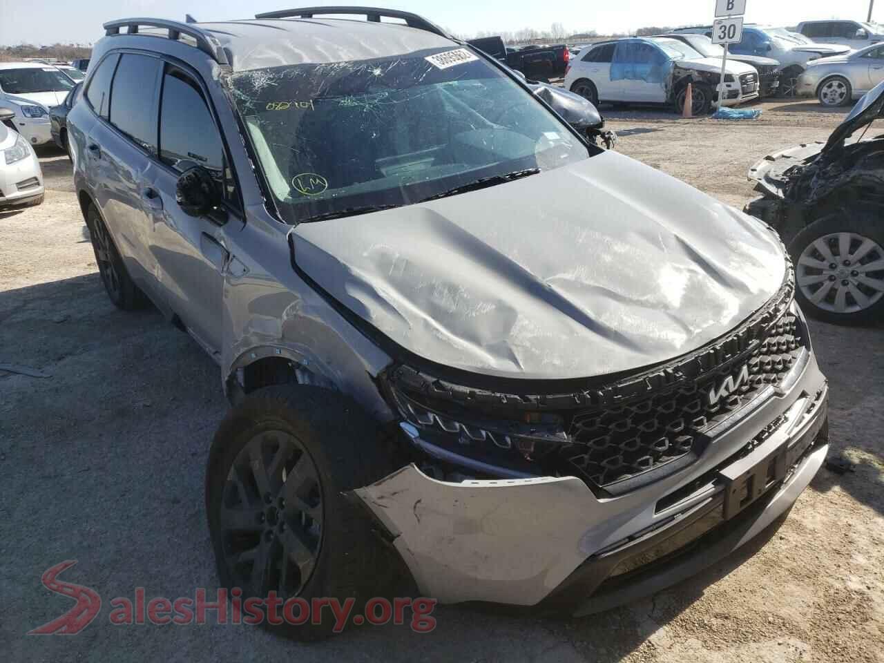 2022 KIA SORENTO — VIN 5XYRLDLC5NG082904