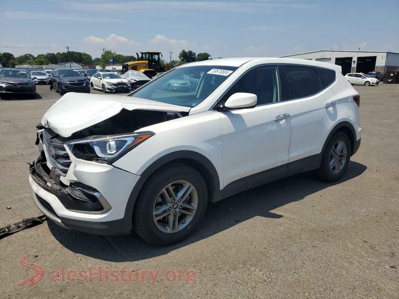 2017 HYUNDAI SANTA FE — VIN 5XYZTDLB0HG411116