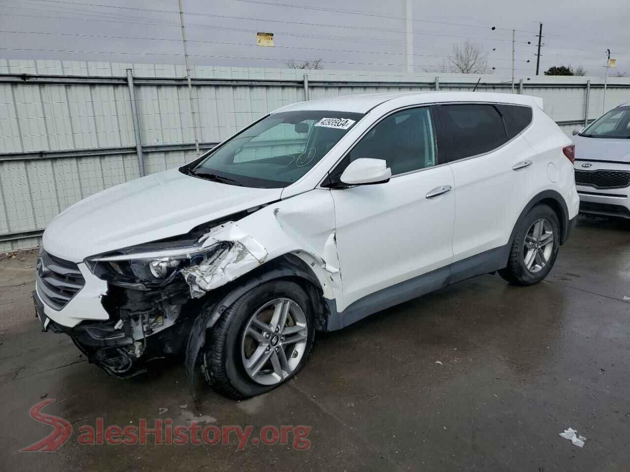 2018 HYUNDAI SANTA FE — VIN 5XYZTDLB3JG557919