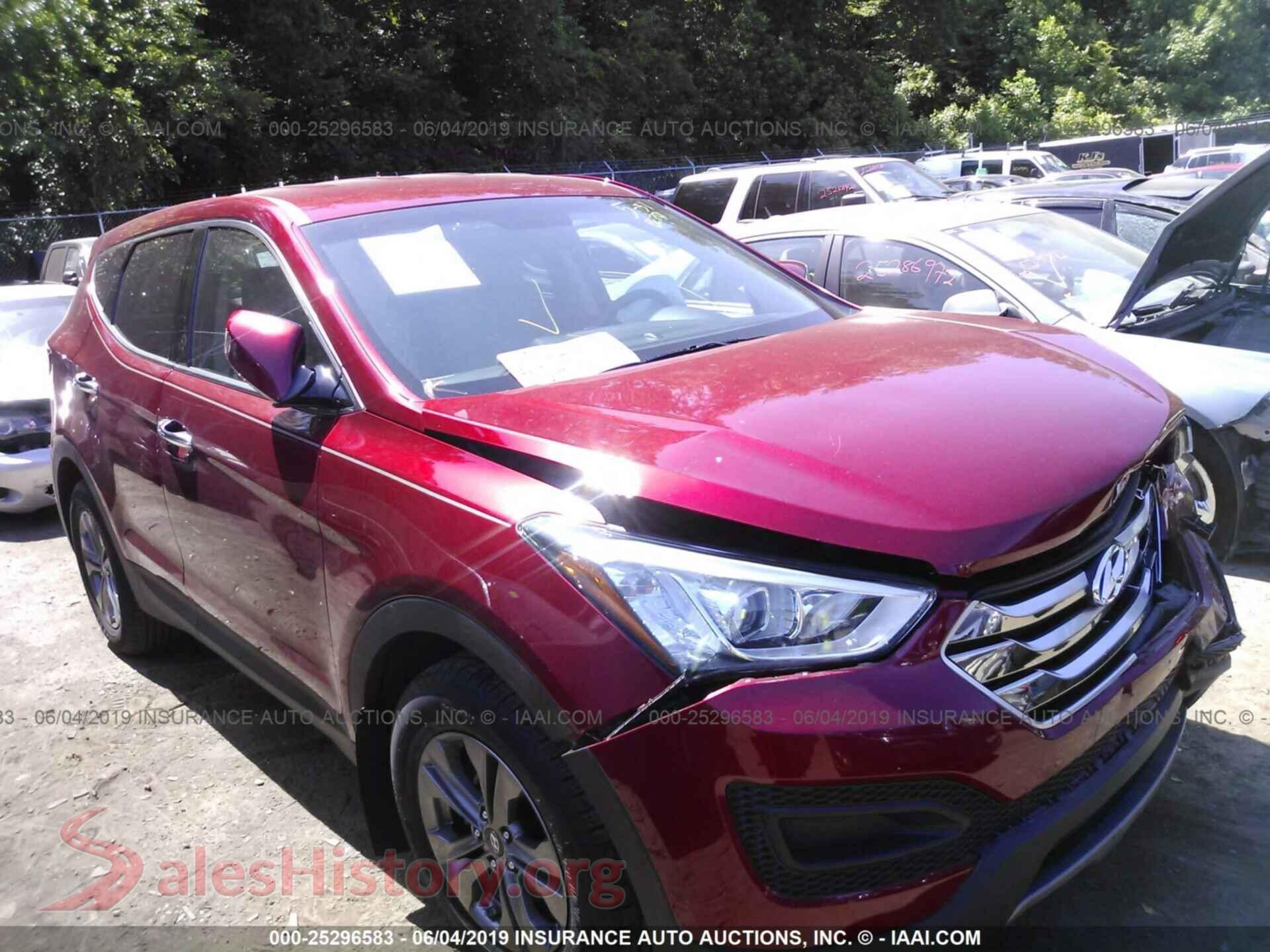 2016 HYUNDAI SANTA FE SPORT — VIN 5XYZTDLB6GG370196