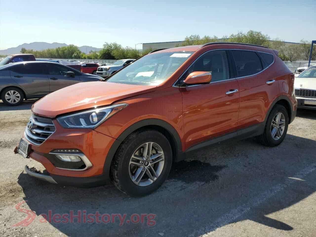 2018 HYUNDAI SANTA FE — VIN 5XYZU3LB0JG521855
