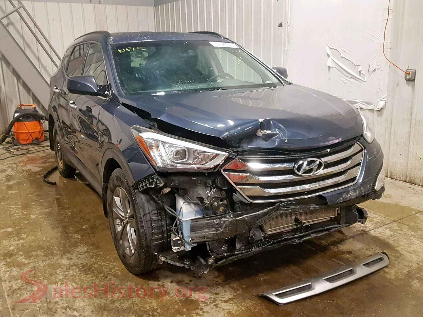 2013 HYUNDAI SANTA FE S — VIN 5XYZU3LBXDG034831