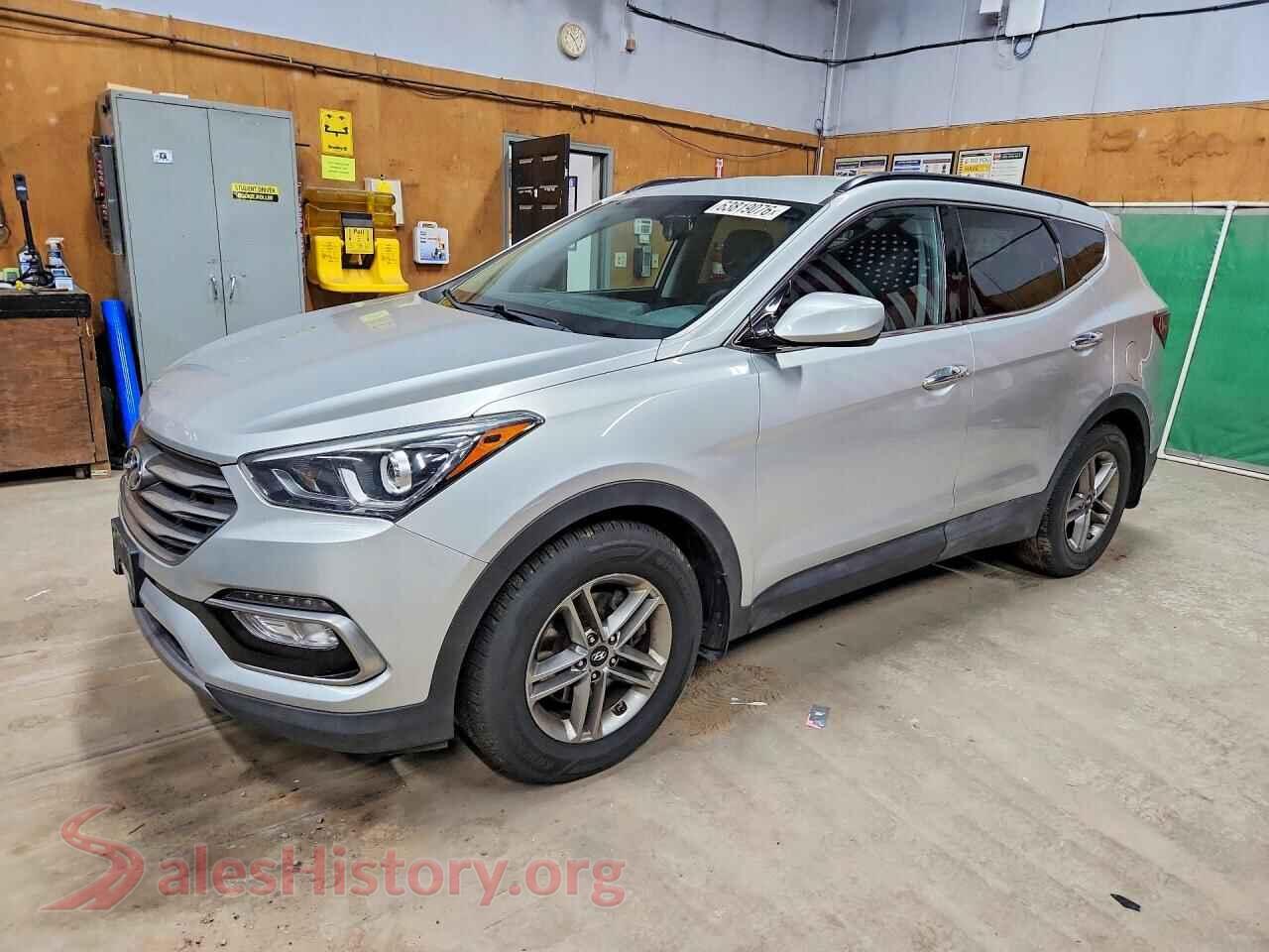 2017 HYUNDAI SANTA FE — VIN 5XYZUDLB8HG490788