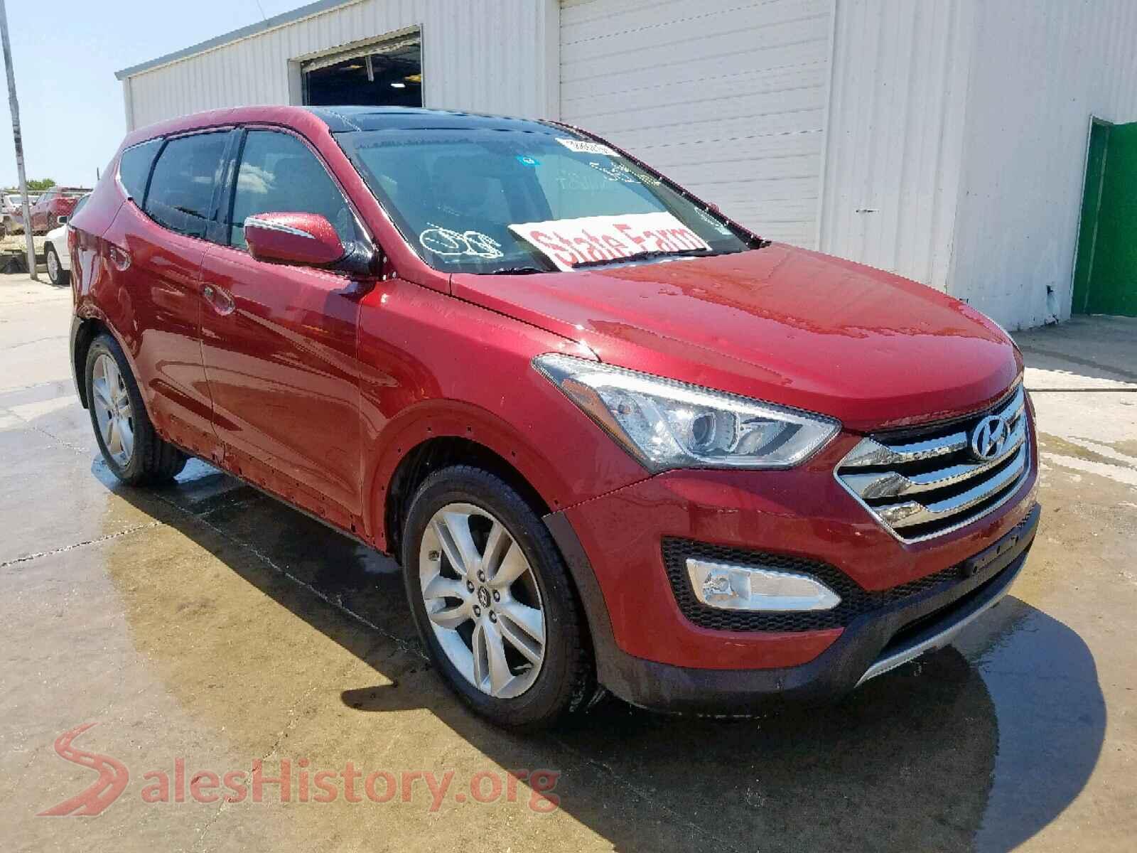 2013 HYUNDAI SANTA FE S — VIN 5XYZW3LAXDG029629