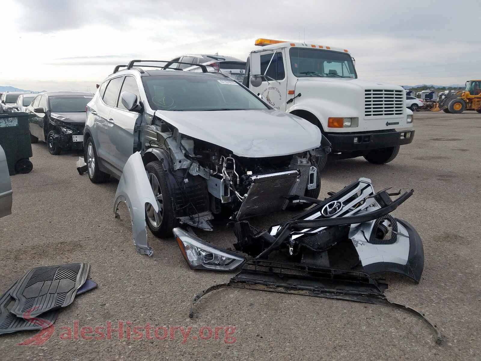 2015 HYUNDAI SANTA FE S — VIN 5XYZW4LA5FG286528