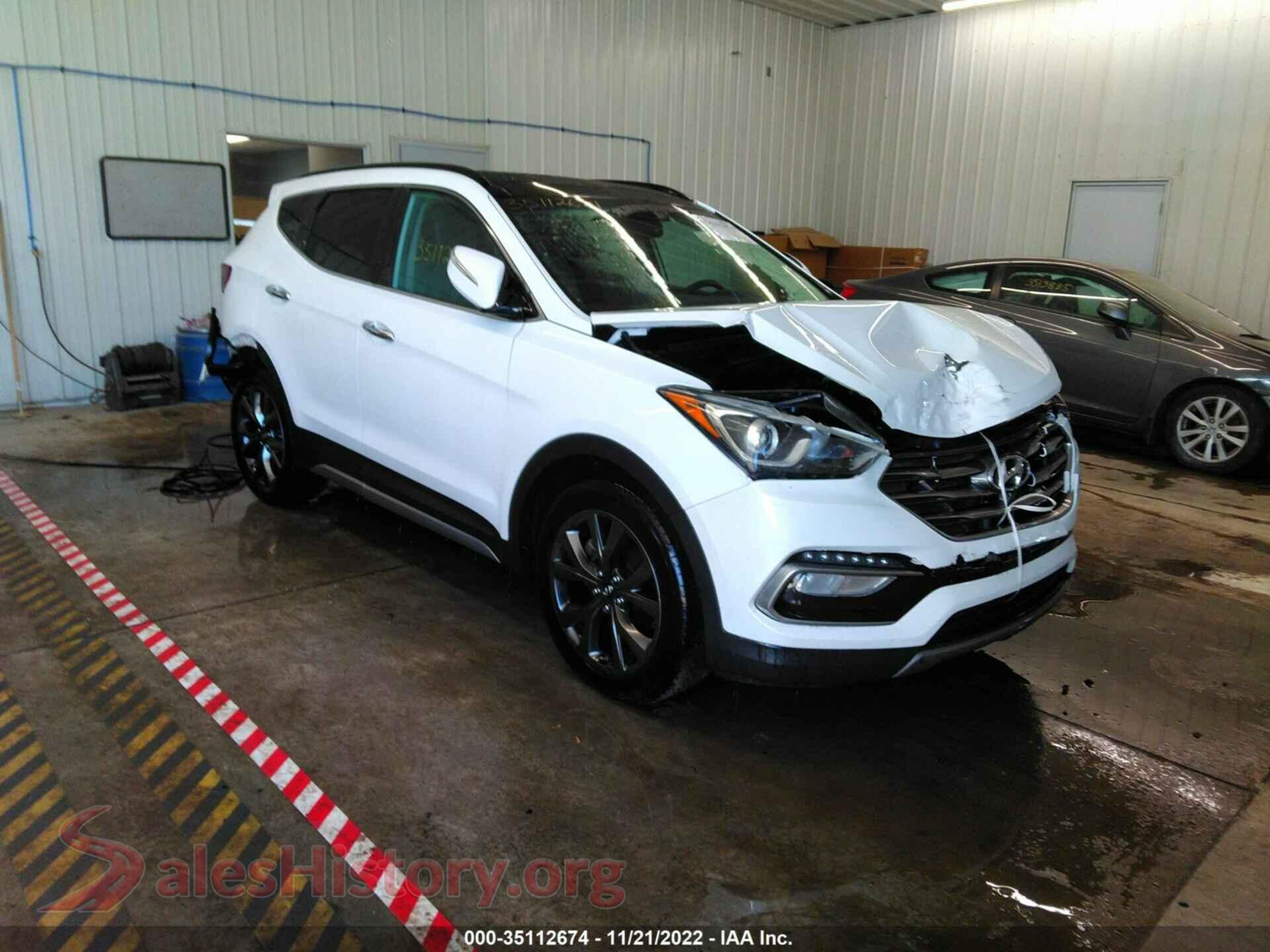 2017 HYUNDAI SANTA FE SPORT — VIN 5XYZWDLA9HG423604