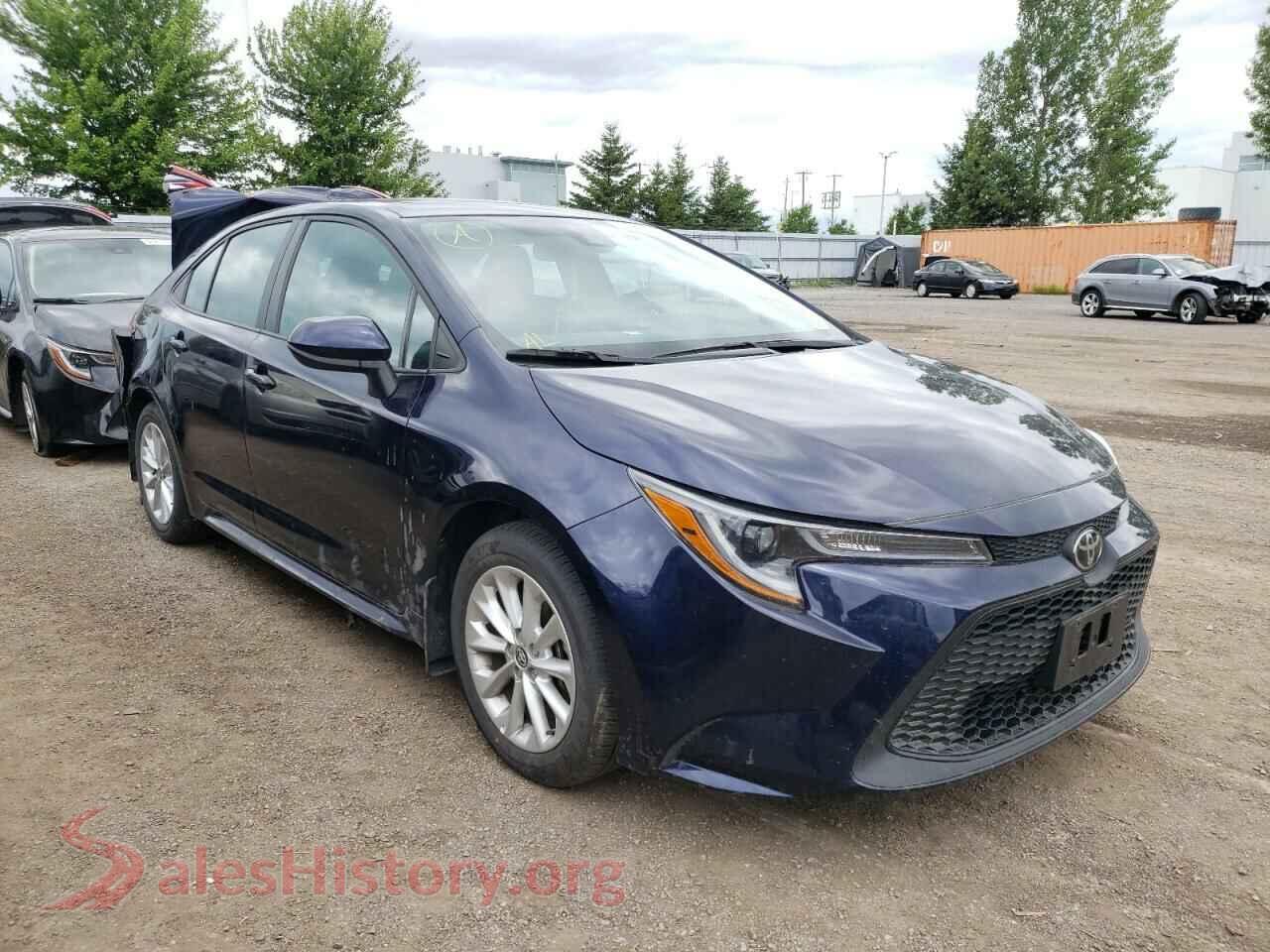 2020 TOYOTA COROLLA — VIN 5YFBPRBE7LP047408