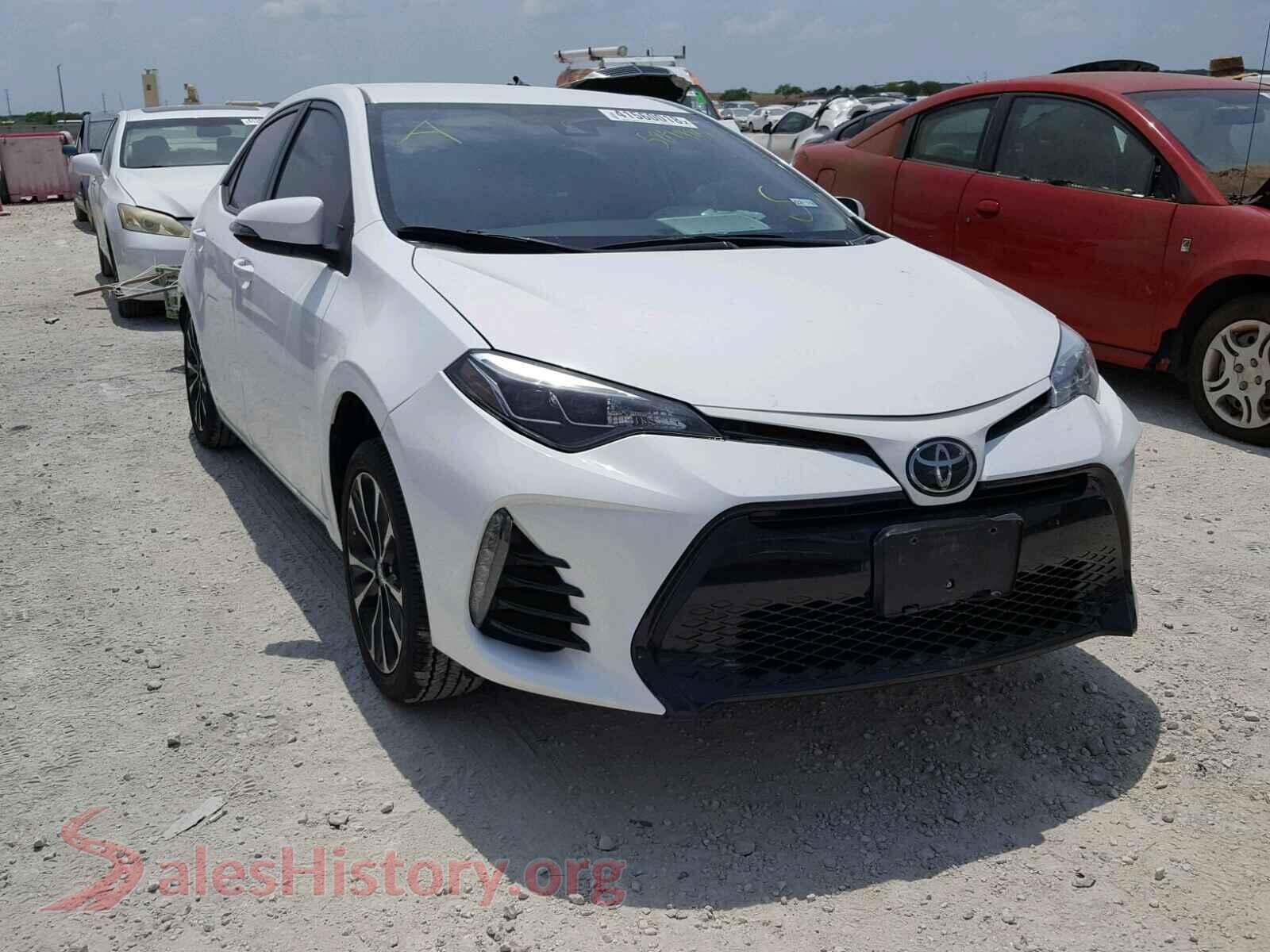 2017 TOYOTA COROLLA — VIN 5YFBURHE4HP584485