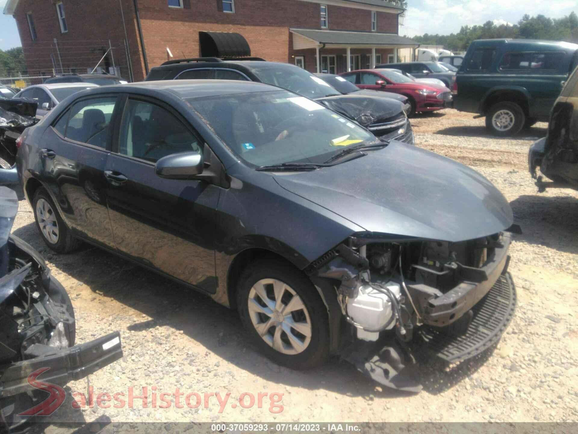 2016 TOYOTA COROLLA — VIN 5YFBURHE8GP555893