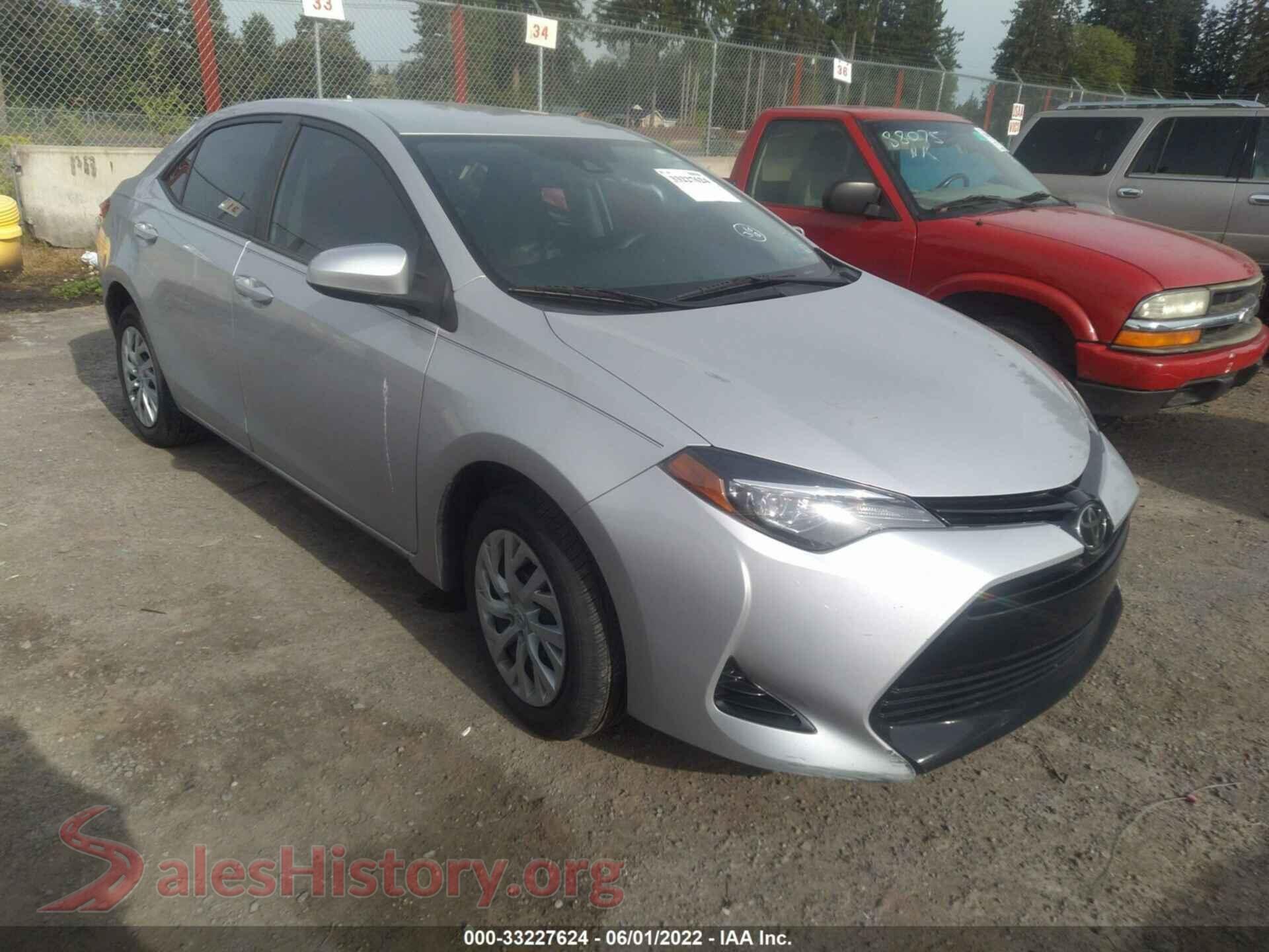 2017 TOYOTA COROLLA — VIN 5YFBURHEXHP666916