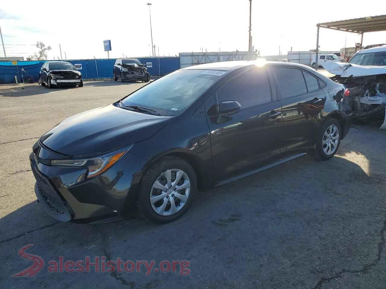 2021 TOYOTA COROLLA — VIN 5YFEPMAE1MP249566