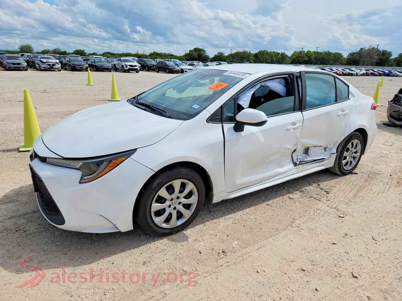 2022 TOYOTA COROLLA — VIN 5YFEPMAE2NP325488