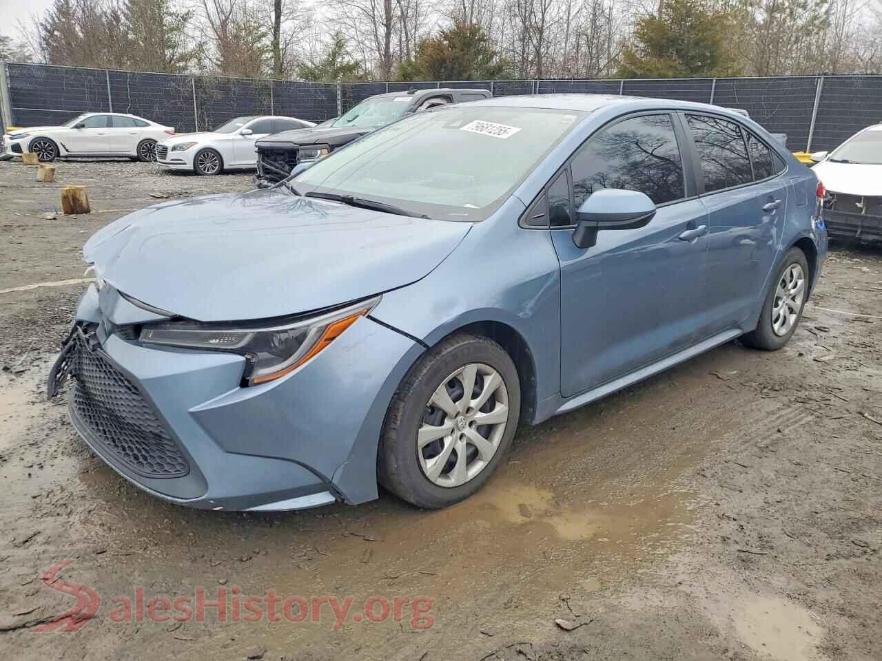 2021 TOYOTA COROLLA — VIN 5YFEPMAE3MP165183
