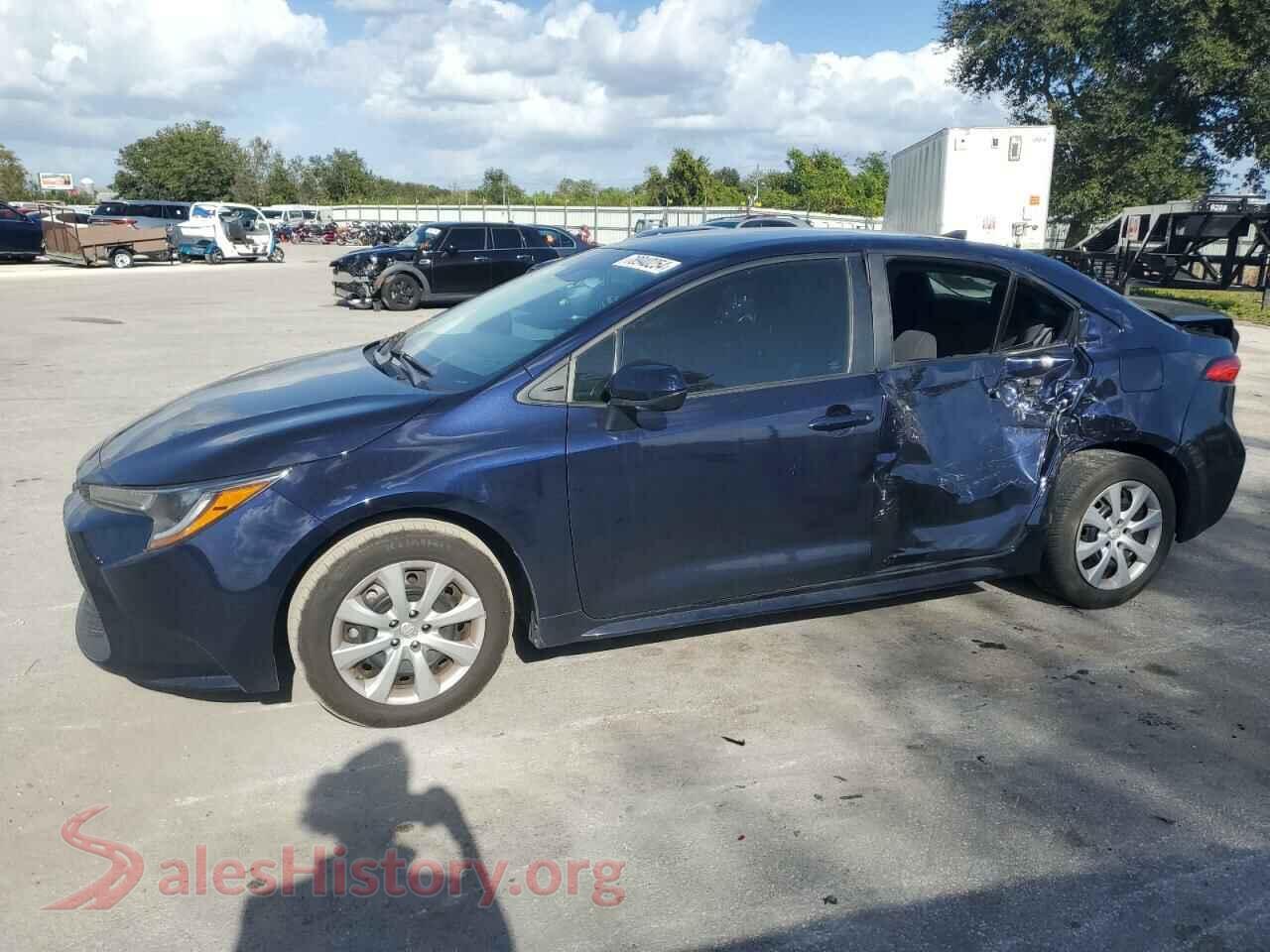 2022 TOYOTA COROLLA — VIN 5YFEPMAE4NP360792