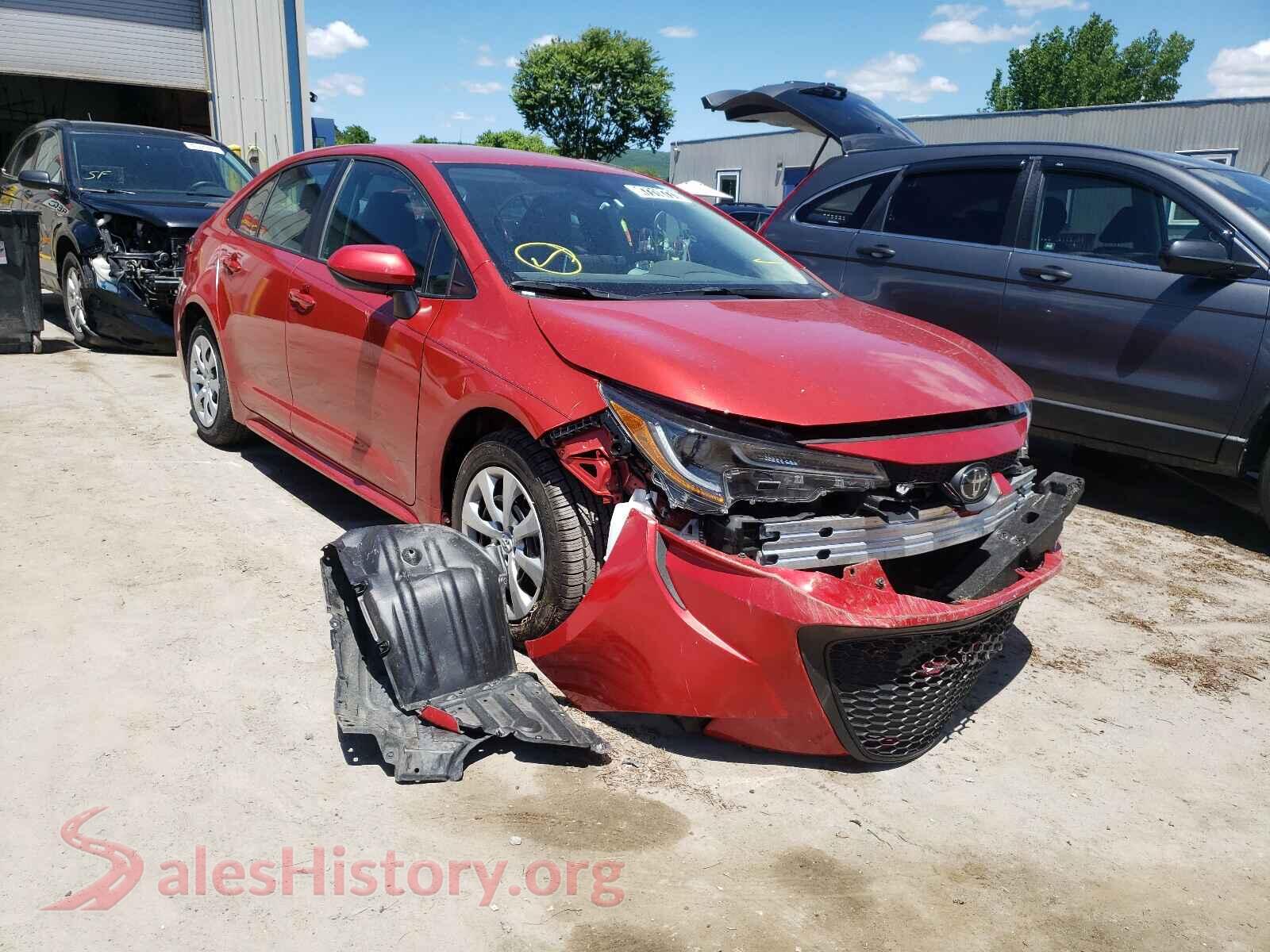2020 TOYOTA COROLLA — VIN 5YFEPRAE0LP060788