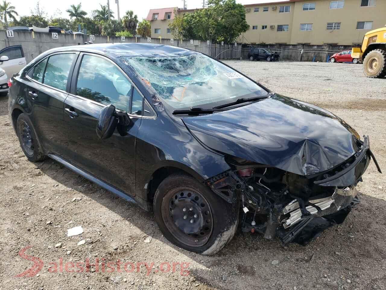 2020 TOYOTA COROLLA — VIN 5YFEPRAE0LP071306