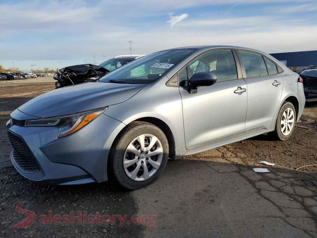 2020 TOYOTA COROLLA — VIN 5YFEPRAE0LP103087