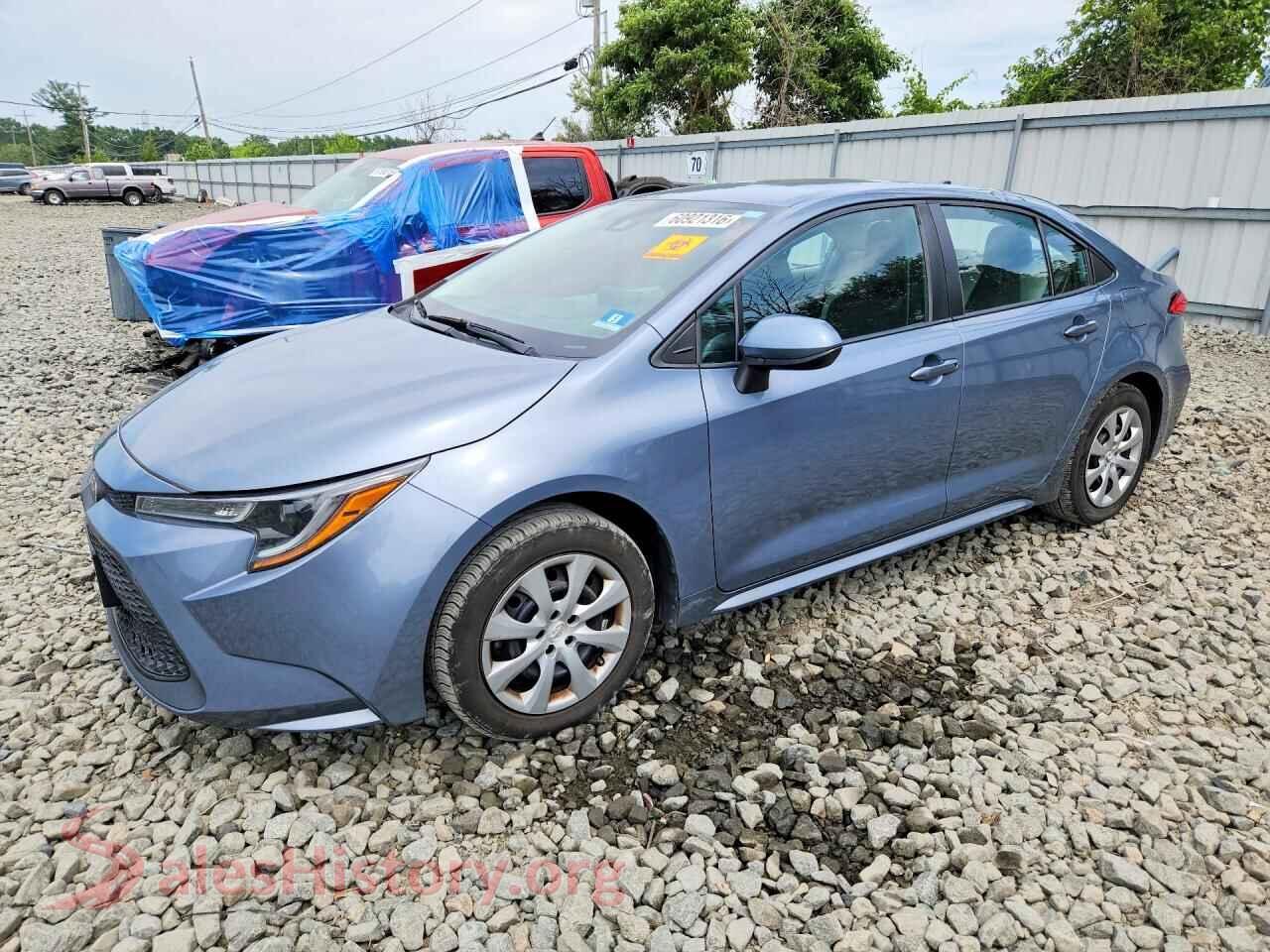 2020 TOYOTA COROLLA — VIN 5YFEPRAE8LP100146