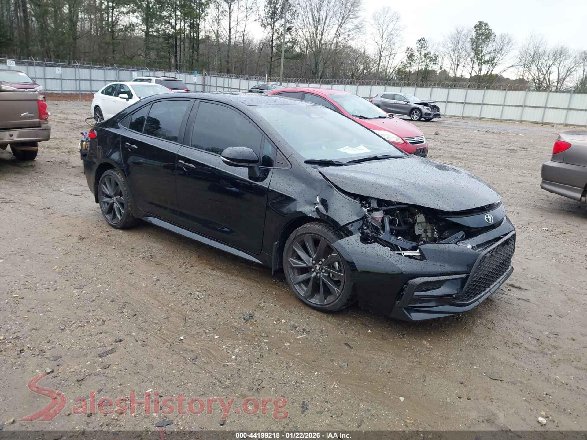 2025 TOYOTA COROLLA — VIN 5YFS4MCE0SP222980