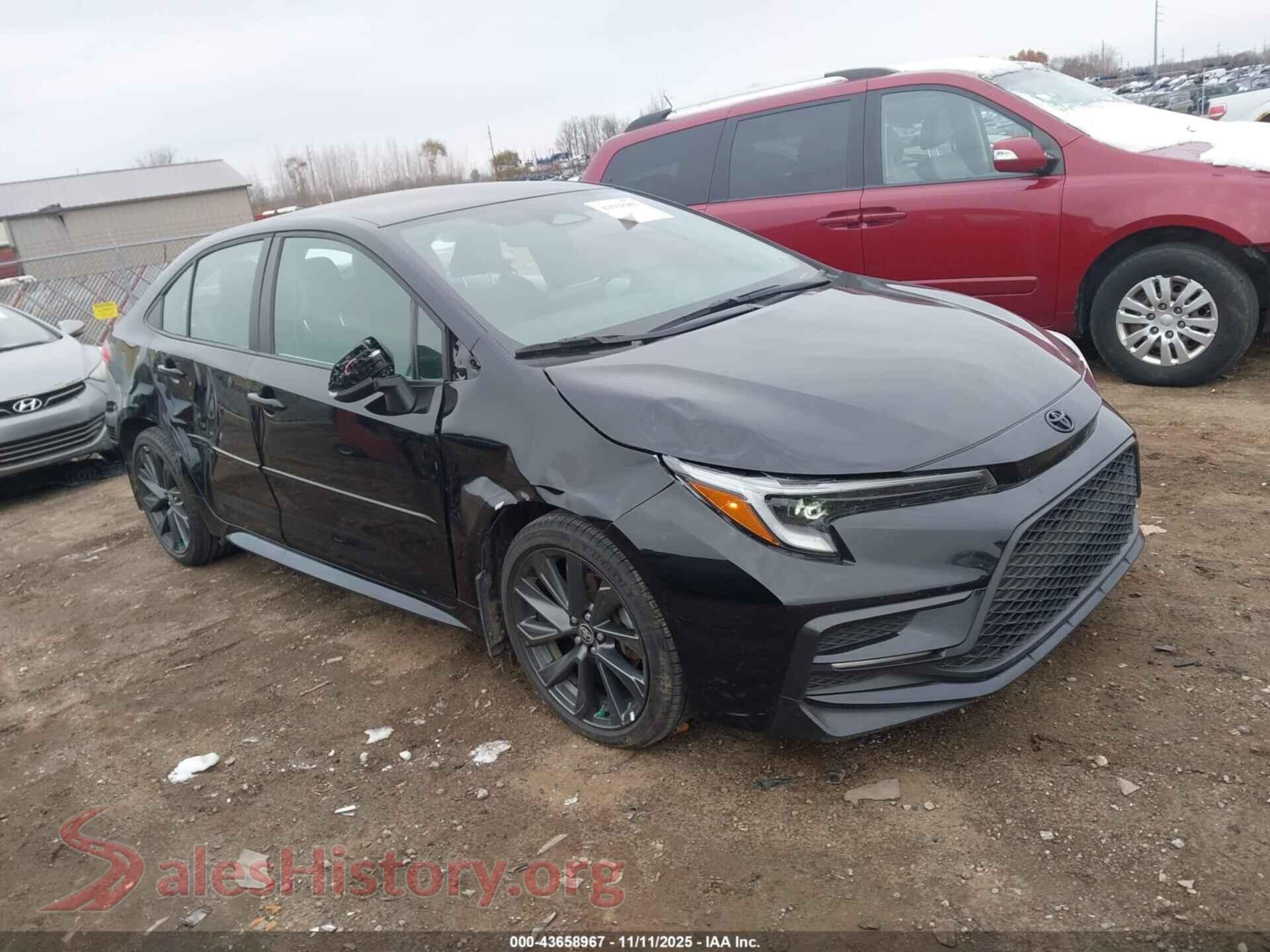 2024 TOYOTA COROLLA — VIN 5YFS4MCE2RP206838