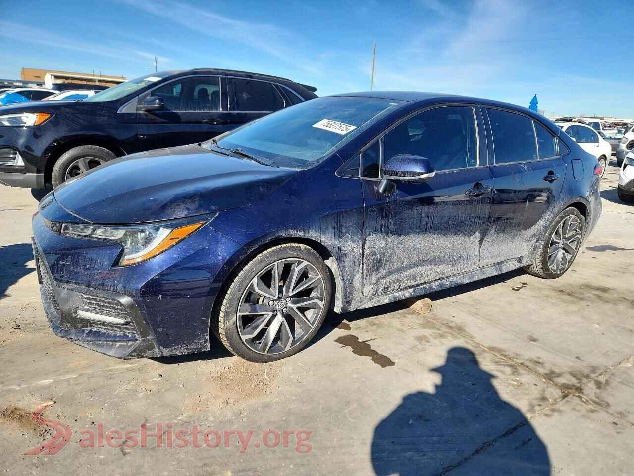 2021 TOYOTA COROLLA — VIN 5YFS4MCE3MP086833