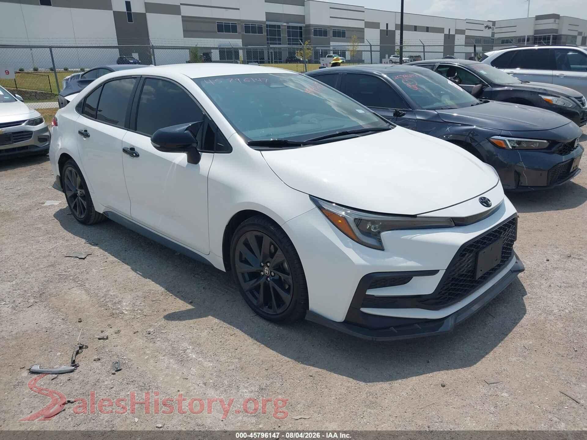 2024 TOYOTA COROLLA — VIN 5YFS4MCE6RP183550