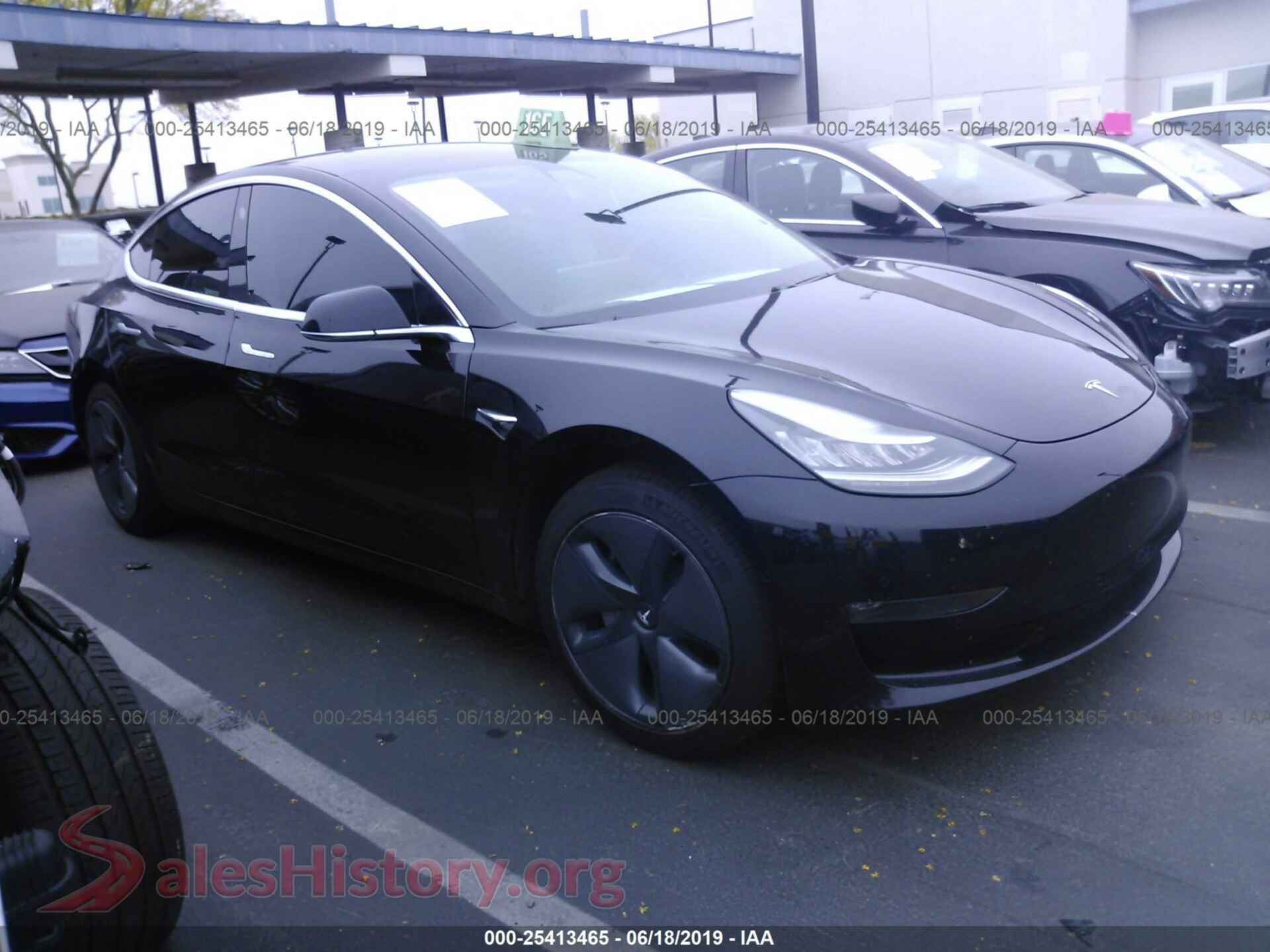 2018 TESLA MODEL 3 — VIN 5YJ3E1EA0JF002677